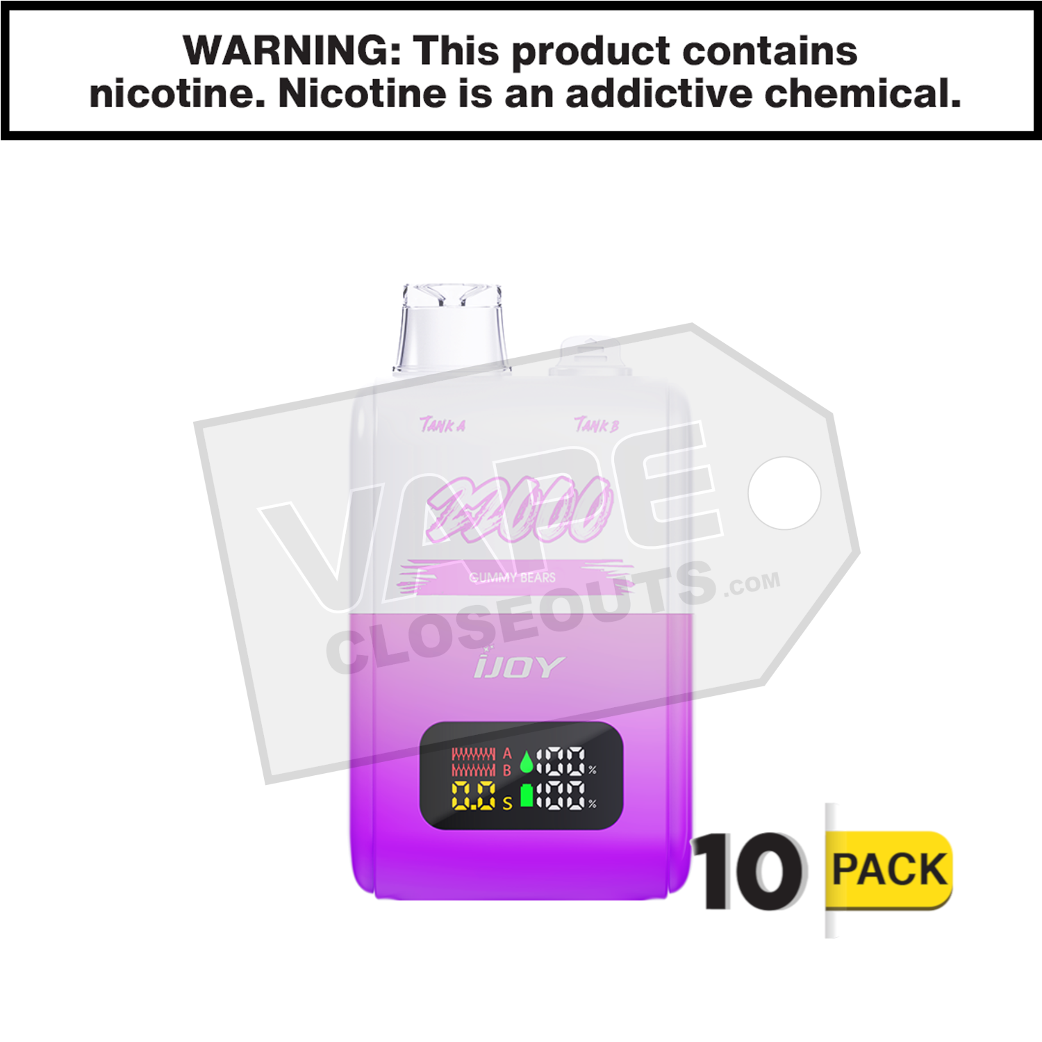 Gummy Bears iJoy SD22000 Disposable Vape — image 2