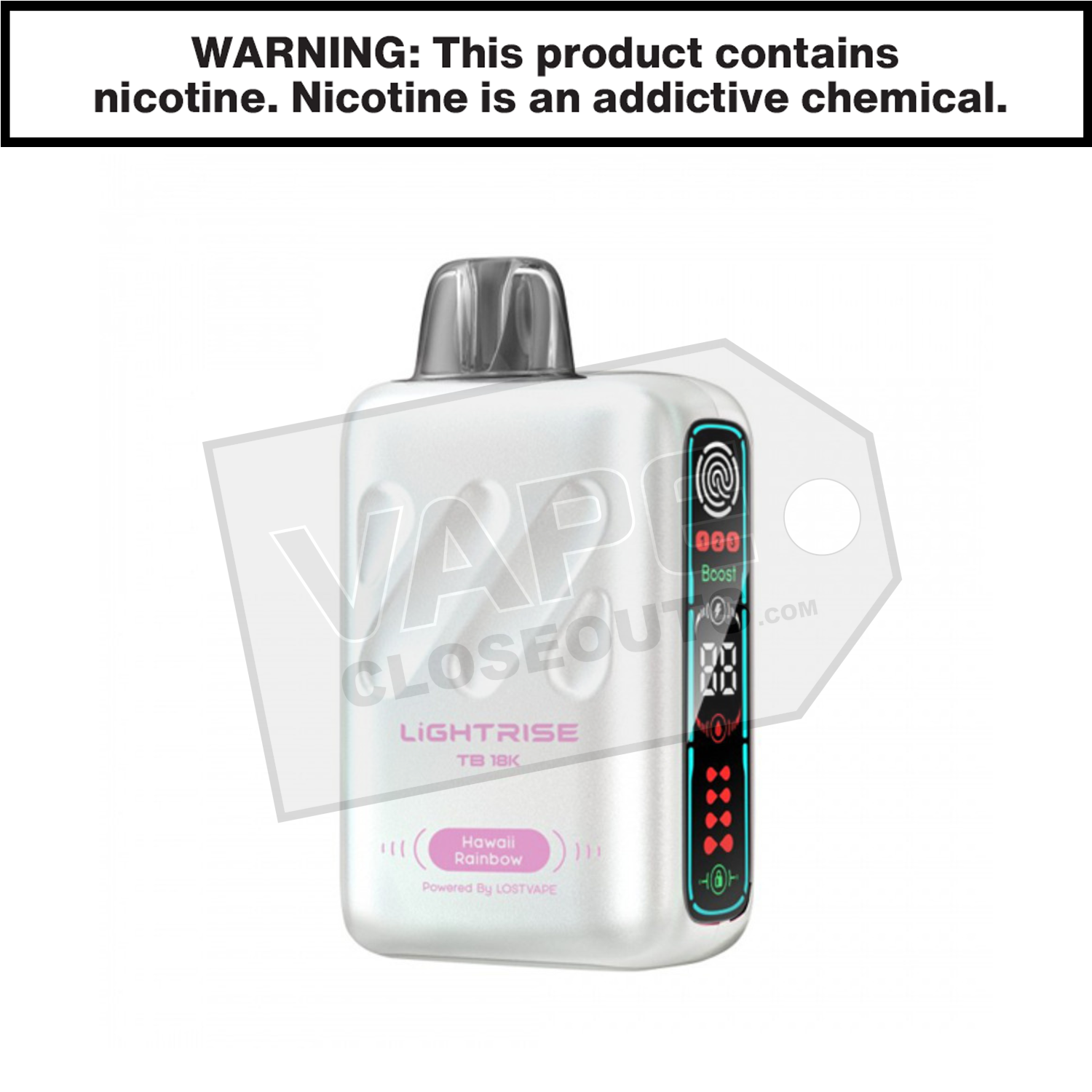 Hawaii Rainbow Lightrise TB 18K Vape