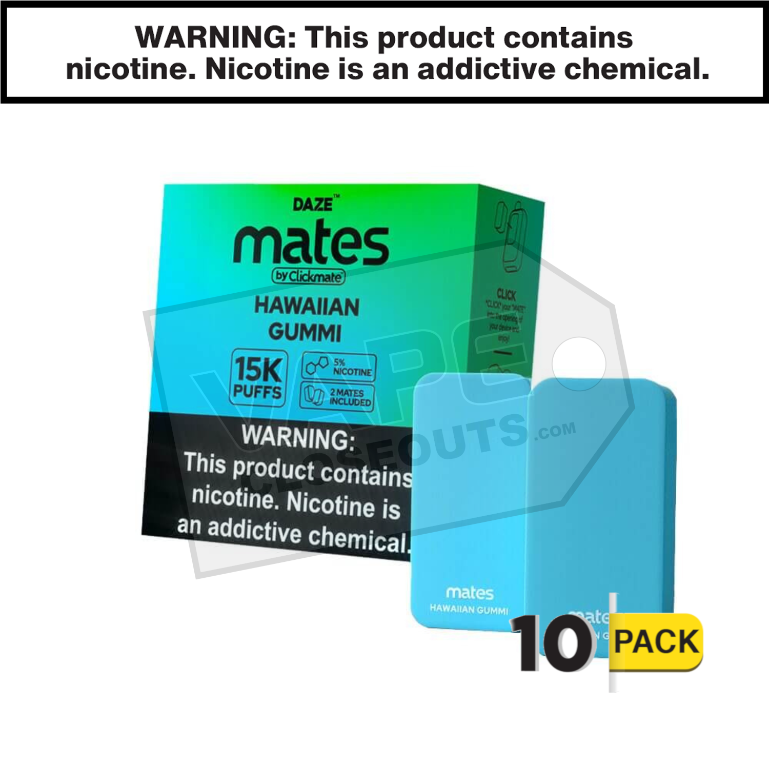 Mates Hawaiian Gummi Clickmate Pods 15K (2pk) — image 2