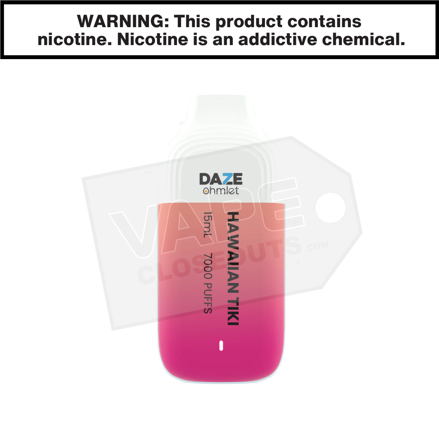 Hawaiian Tiki 7 Daze Ohmlet Disposable Vape