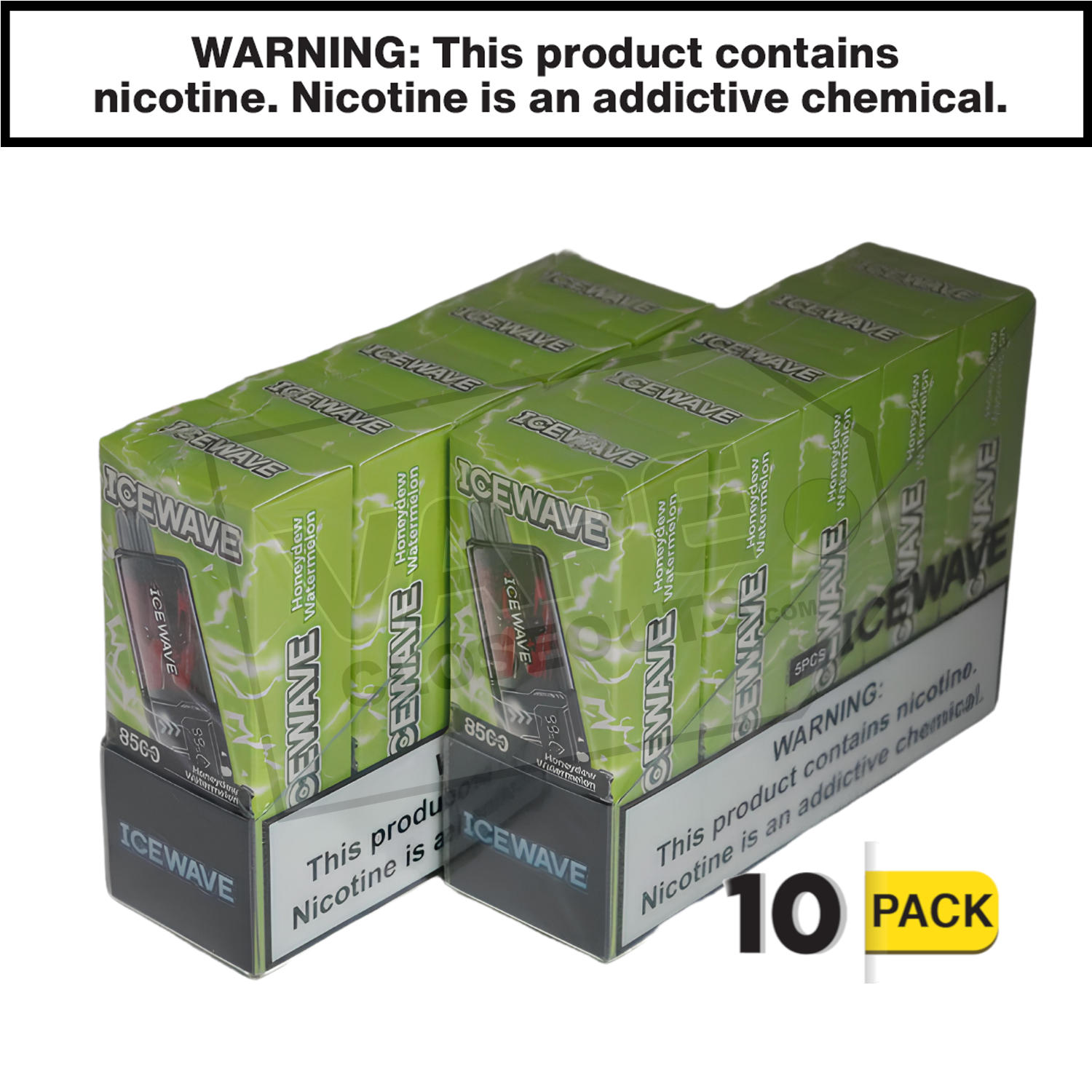 Honeydew Watermelon Icewave X8500 Disposable Vape — image 2