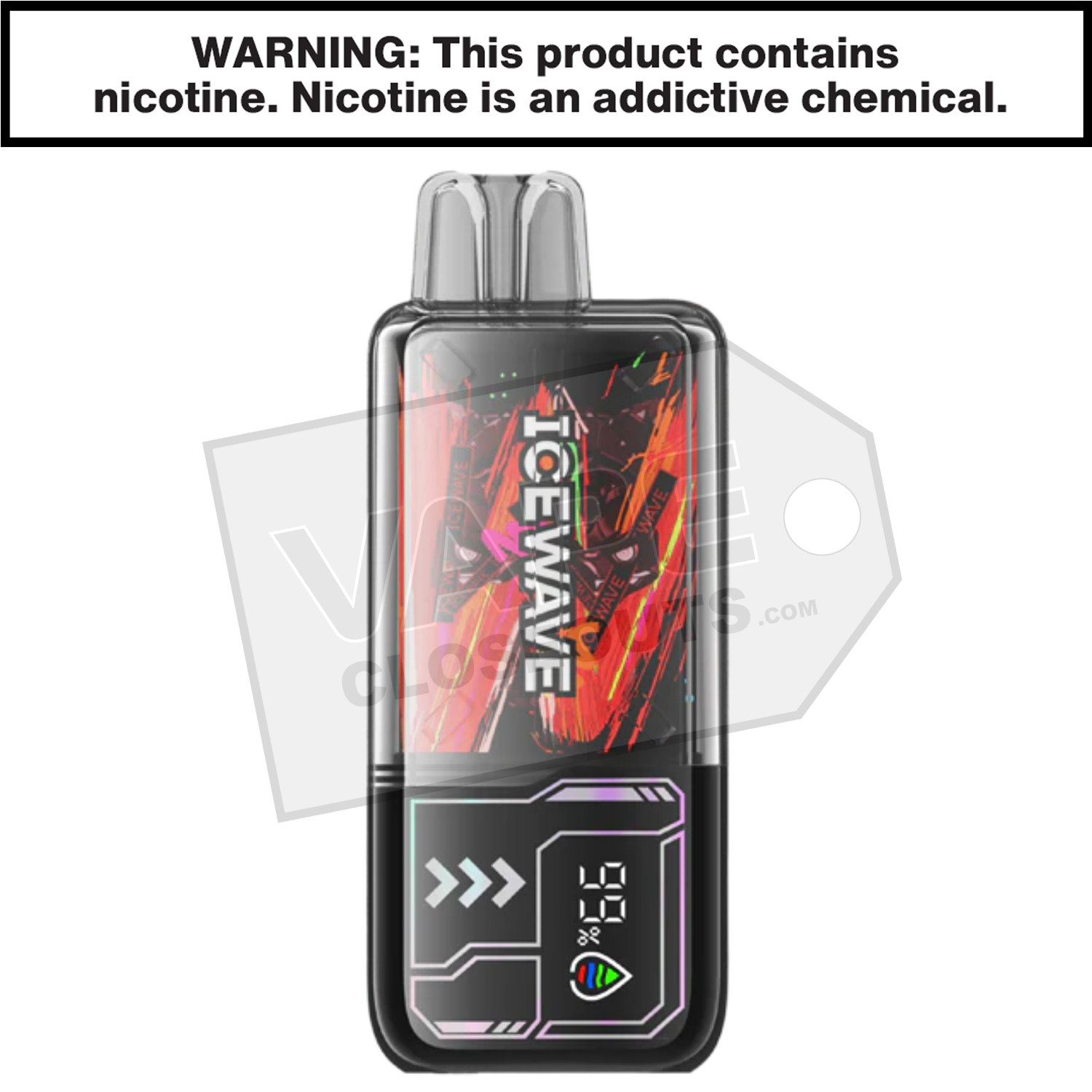 Honeydew Watermelon Icewave X8500 Disposable Vape — image 3