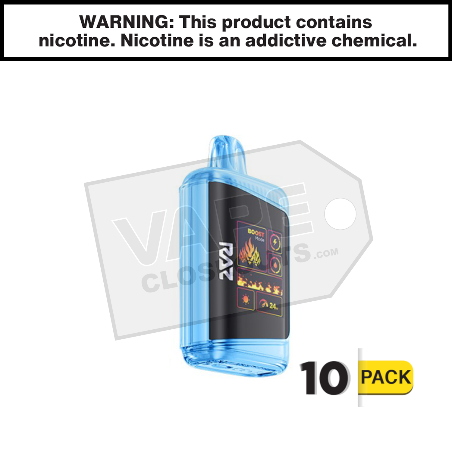 Iced Blue Dragon RAZ DC25000 Disposable Vape — image 2