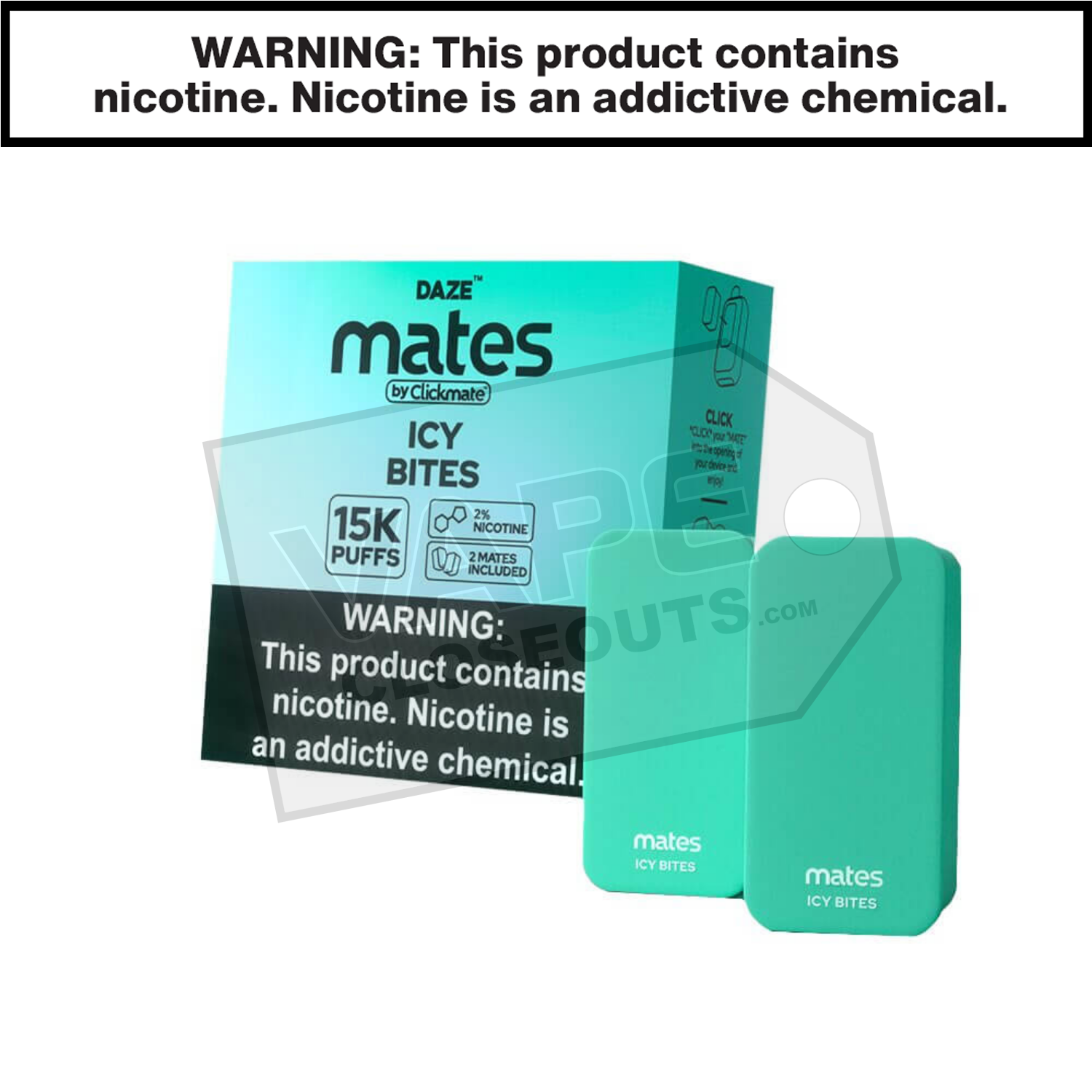 Mates Icy Bites Clickmate Pods 15K (2pk) — image 3