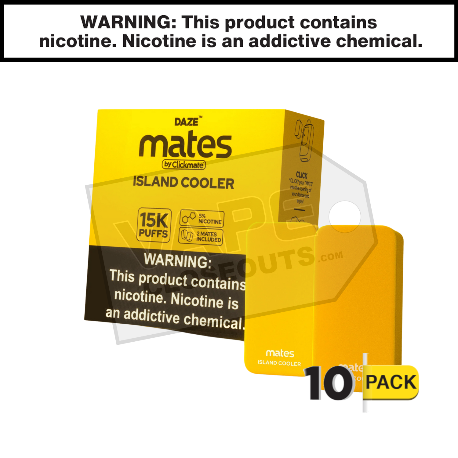 Mates Island Cooler Clickmate Pods 15K (2pk) — image 2