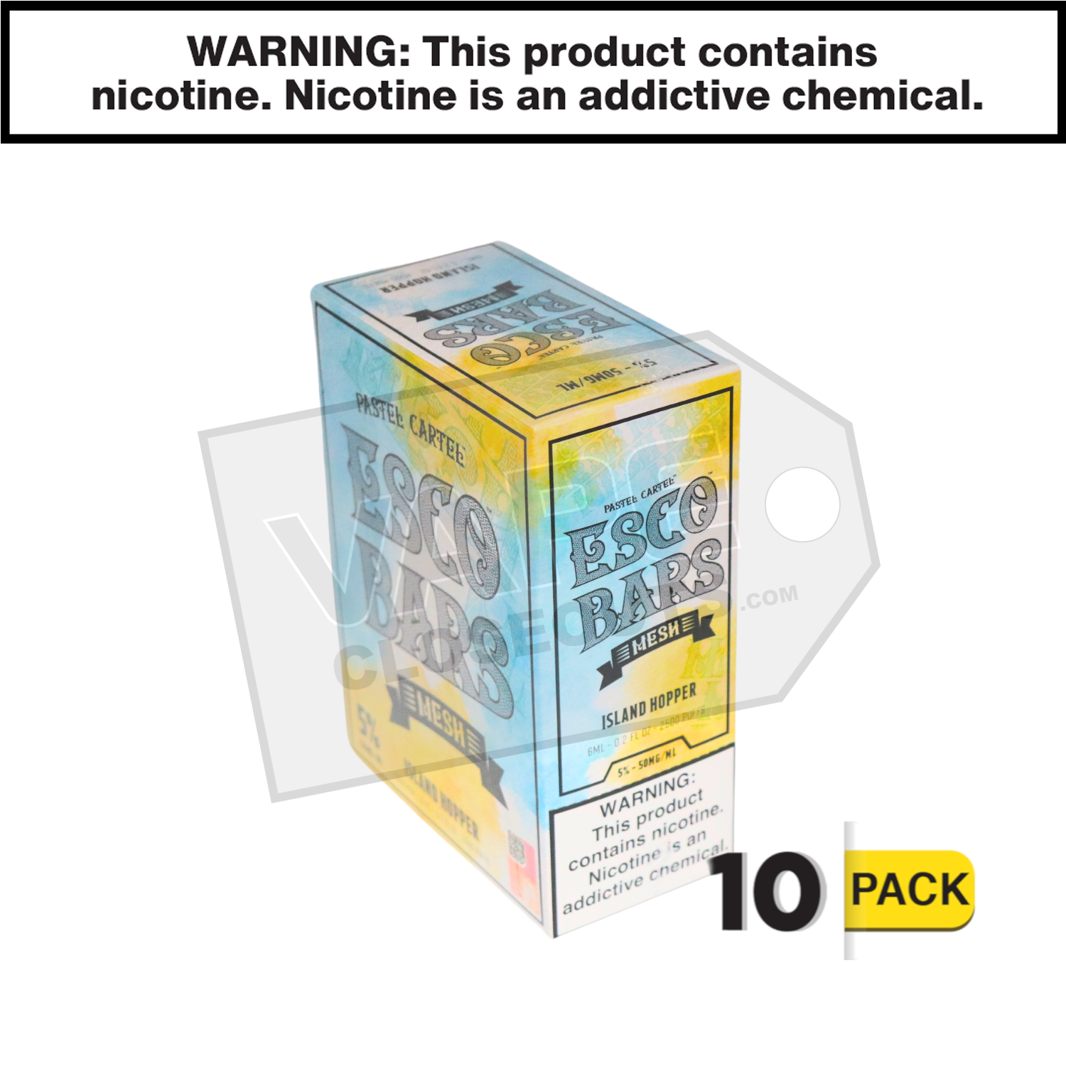 Island Hopper Carsonator Esco Bars 2500 Puff Disposable Vape — image 3