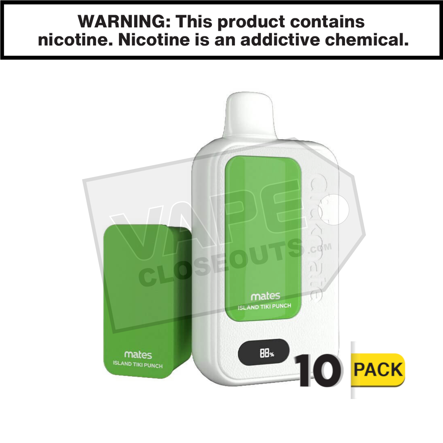 Island Tiki Punch 7 Daze Clickmate 15000 Disposable Vape Kit — image 2