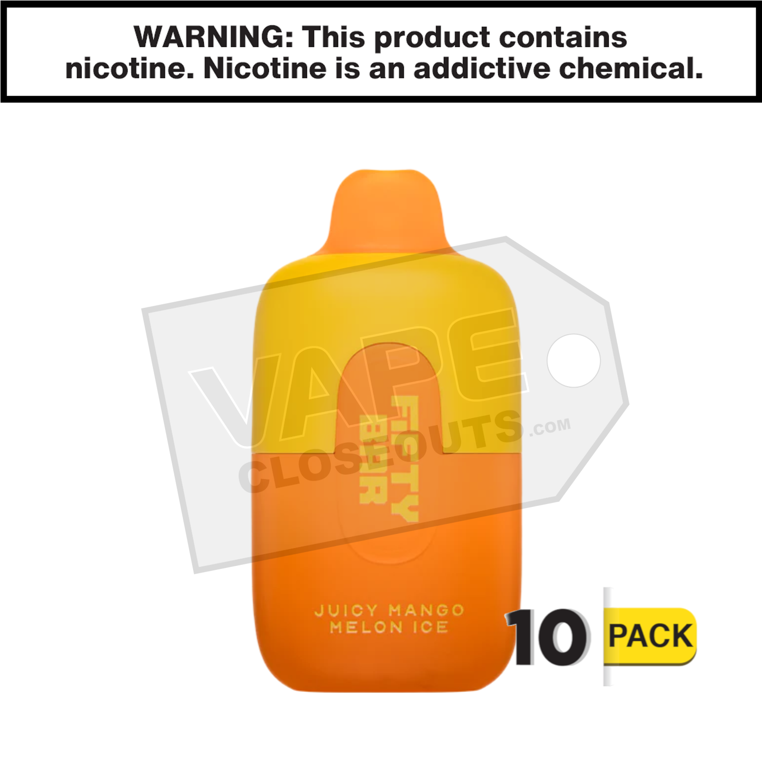 Juicy Mango Melon Ice Fifty Bar Beard Vape — image 2