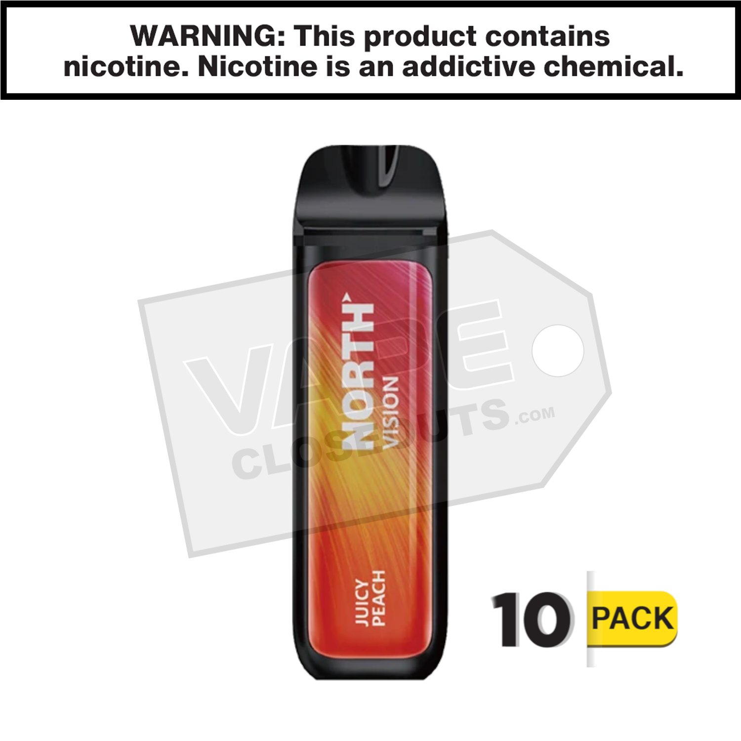 Juicy Peach North Vision 15k Disposable Vape — image 2
