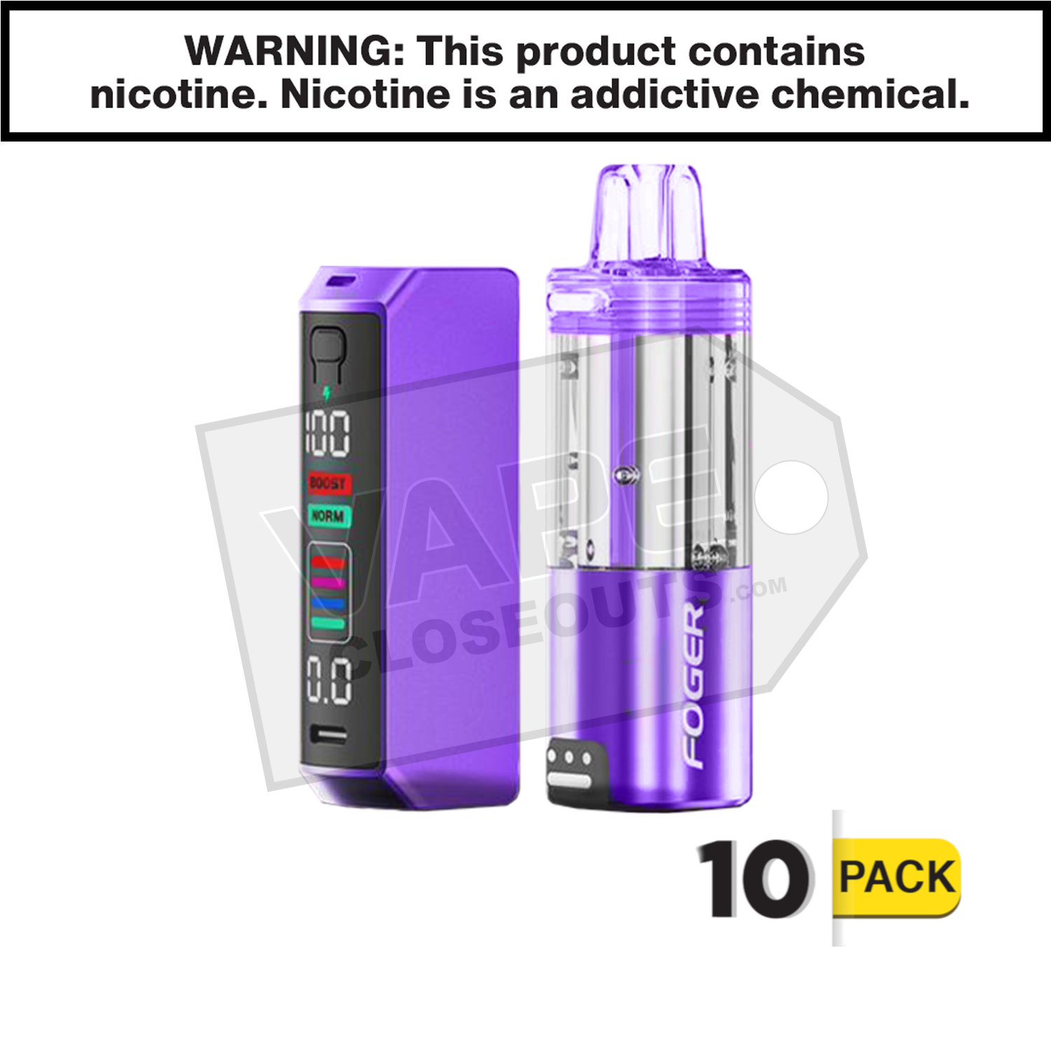 Kiwi Dragon Berry Foger Switch Pro Starter Kit Disposable Vape — image 2