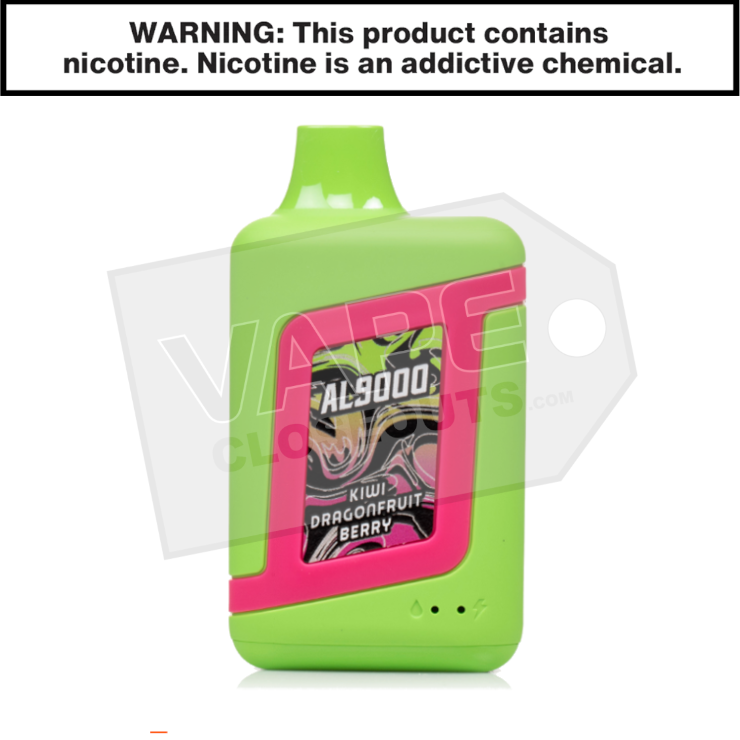 Kiwi Dragonfruit Berry AL9000 Novo Bar