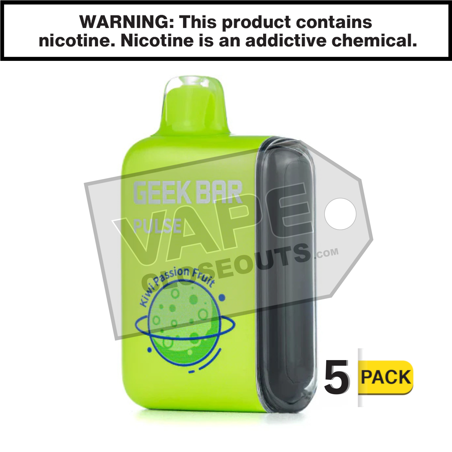 Kiwi Passion Fruit Geek Bar Pulse Disposable Vape