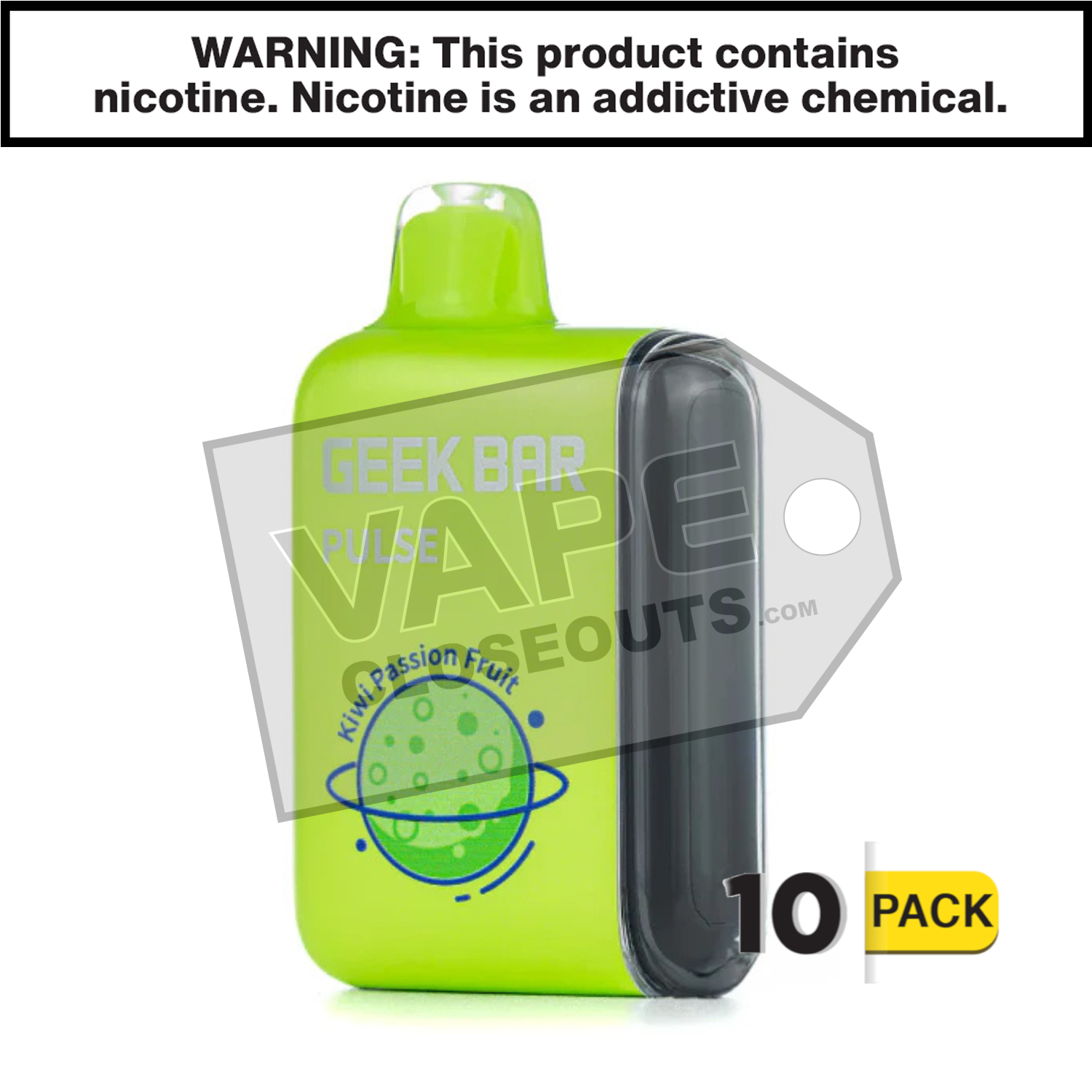 Kiwi Passion Fruit Geek Bar Pulse Disposable Vape — image 2