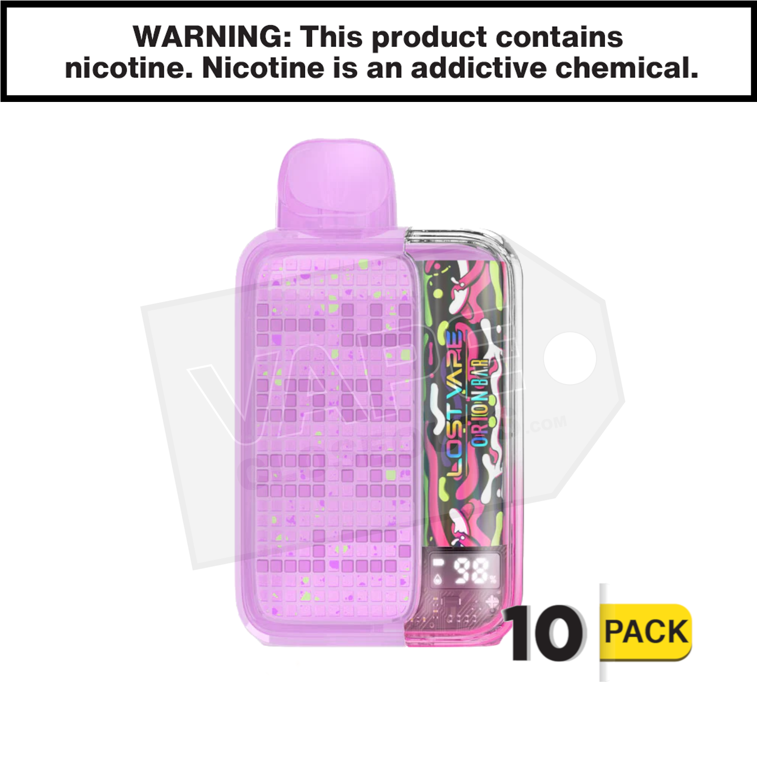 Kiwi Passion Fruit Guava Orion Bar 10000 Lost Vape Disposable — image 2
