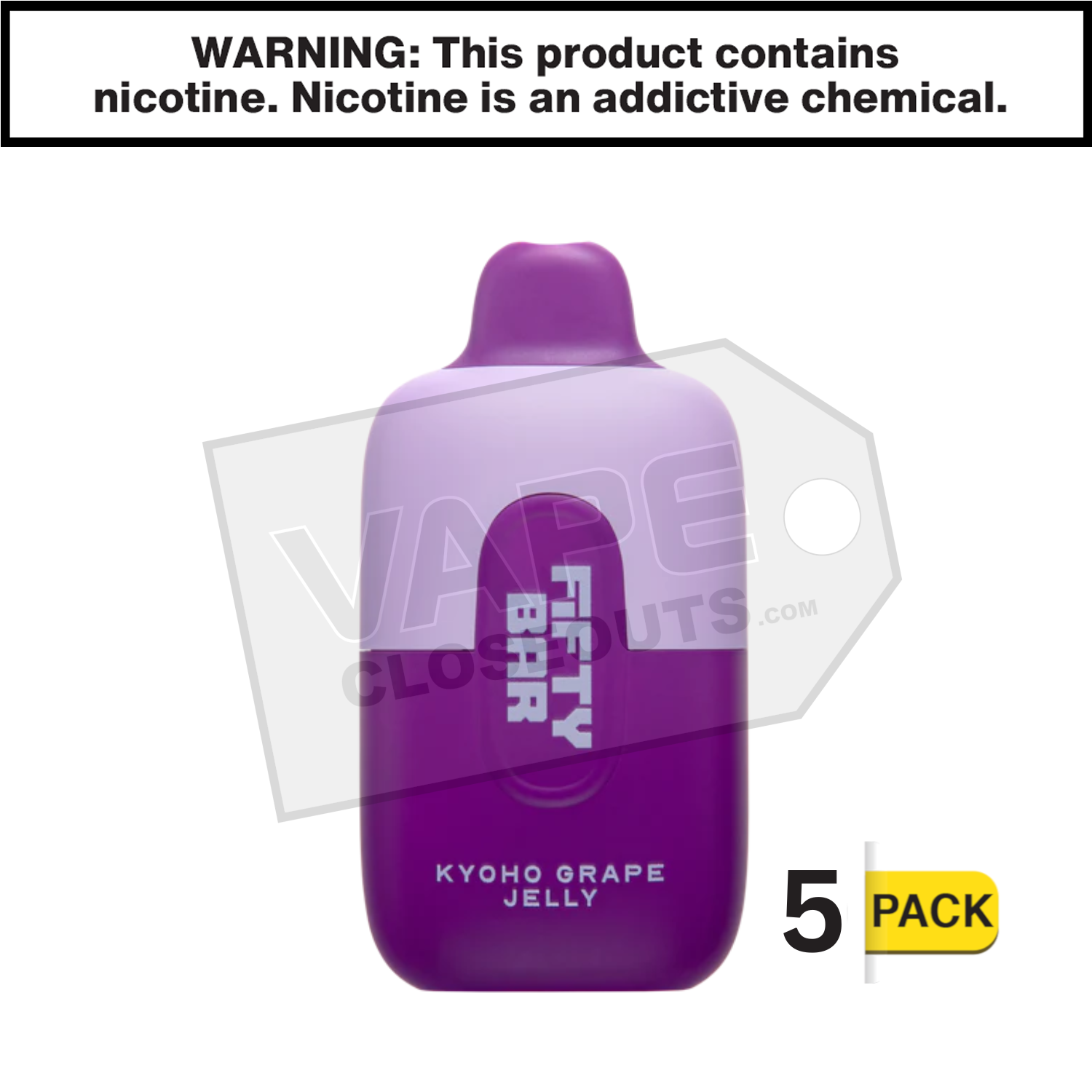Kyoho Grape Jelly Fifty Bar Beard Vape