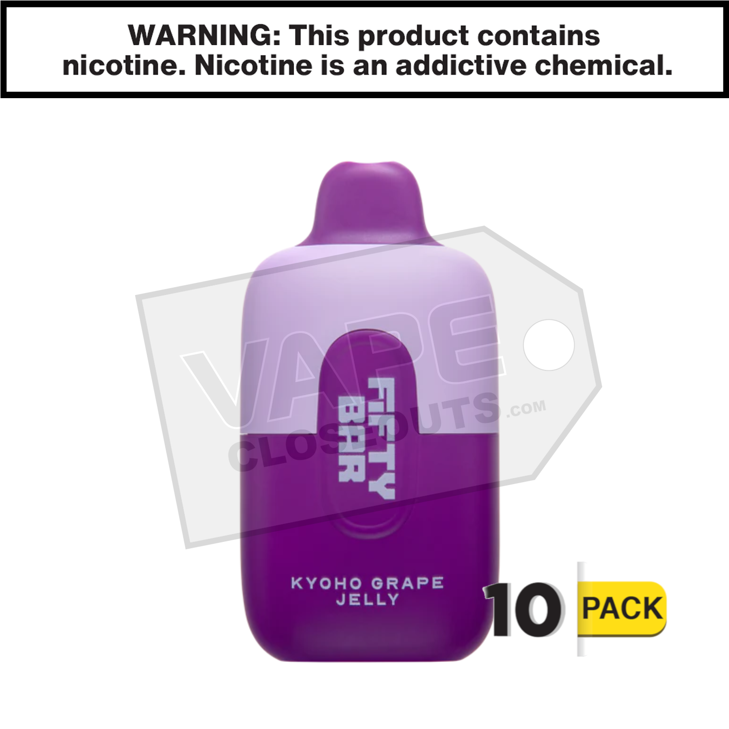 Kyoho Grape Jelly Fifty Bar Beard Vape — image 2