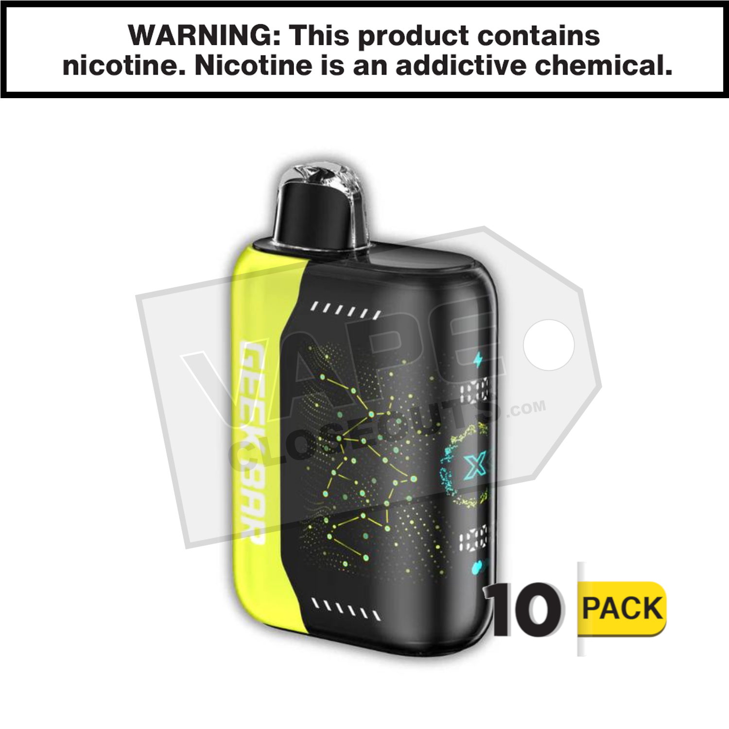 Lemon Heads Geek Bar Pulse X 25K Disposable Vape — image 2