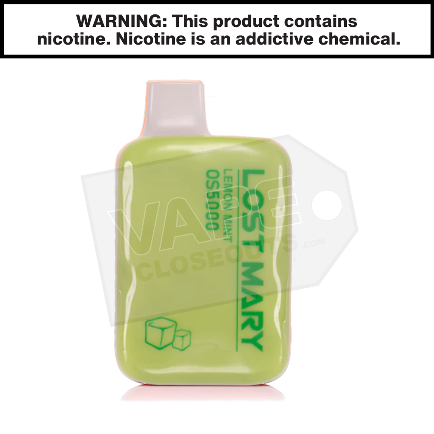 Lemon Mint Frozen Edition Lost Mary OS5000 Disposable Vape