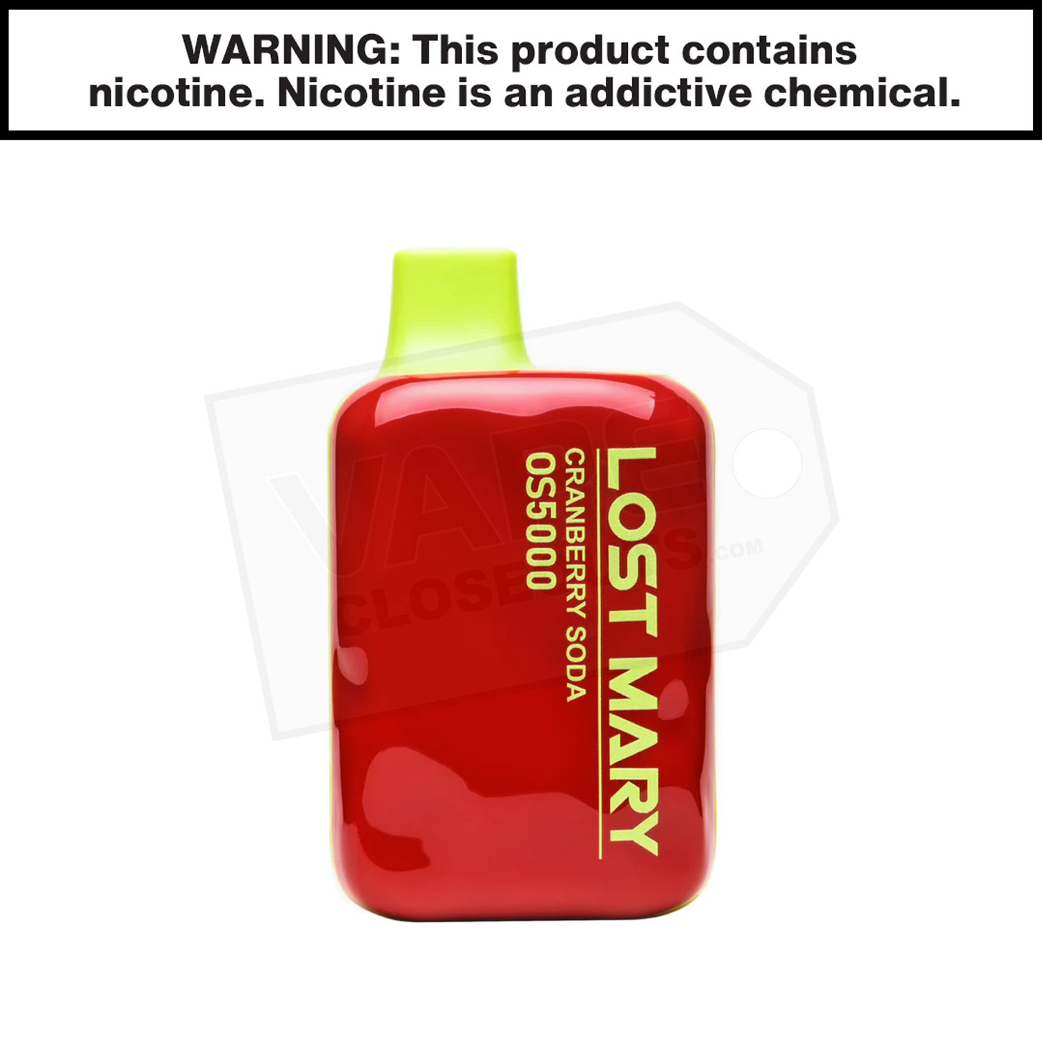 Cranberry Soda Lost Mary OS5000 Disposable Vape