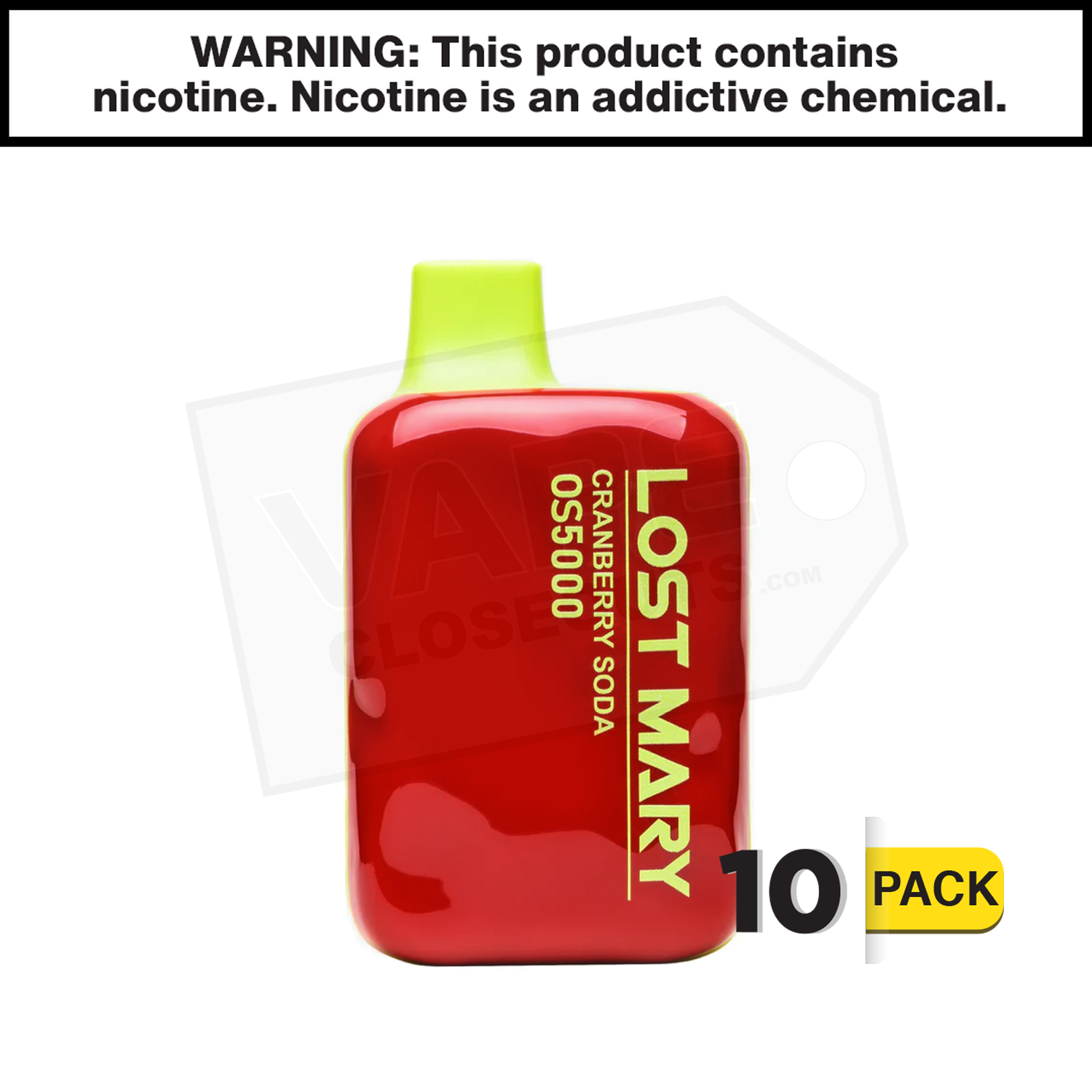 Cranberry Soda Lost Mary OS5000 Disposable Vape — image 2