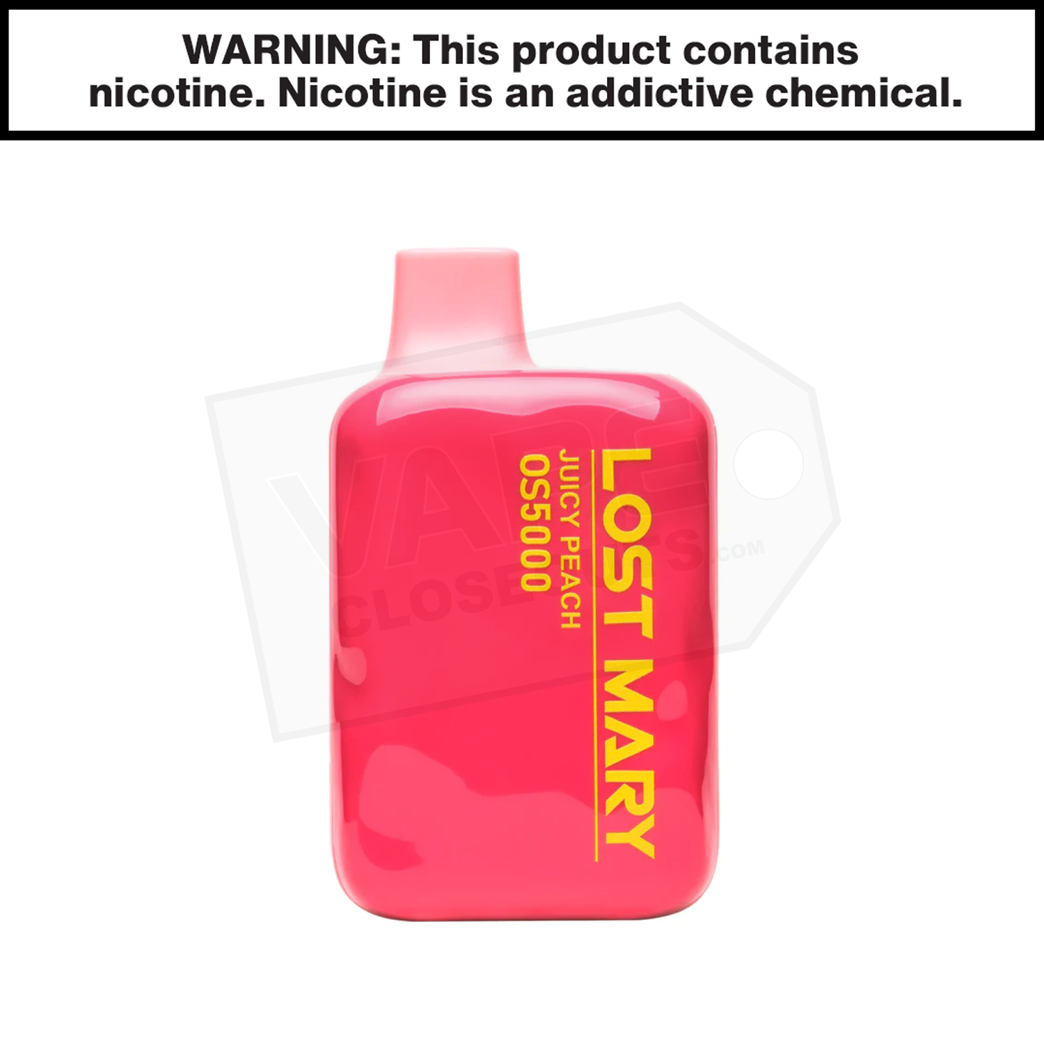 Juicy Peach Lost Mary OS5000 Disposable Vape