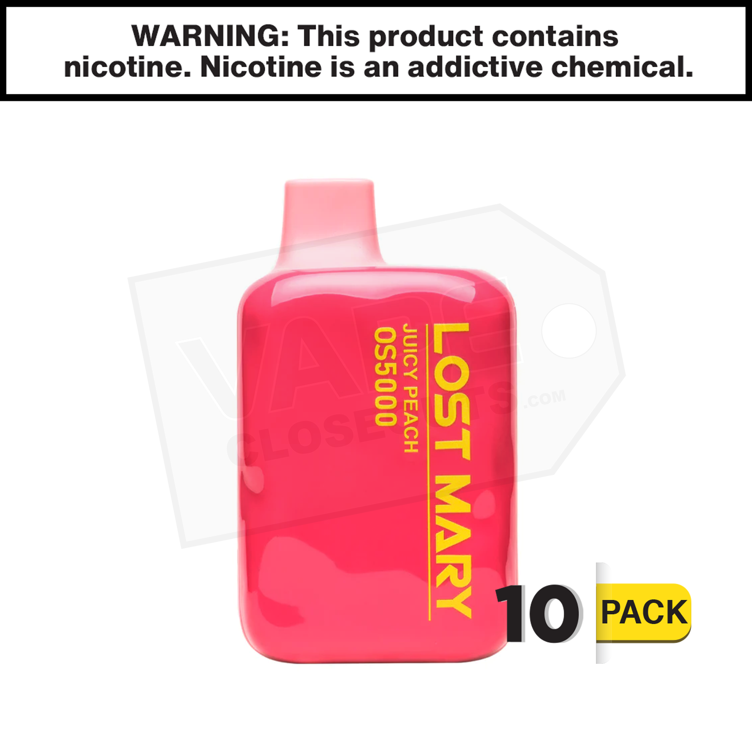 Juicy Peach Lost Mary OS5000 Disposable Vape — image 2