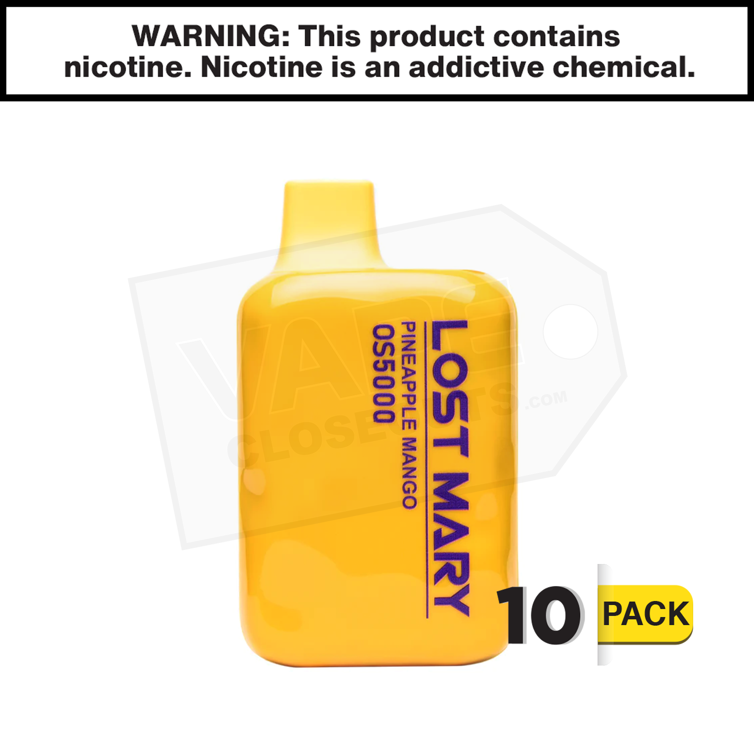 Pineapple Mango Lost Mary OS5000 Disposable Vape — image 2