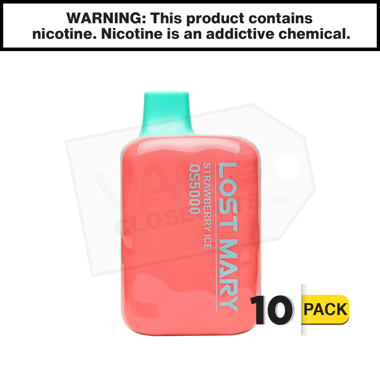 Strawberry Ice Lost Mary OS5000 Disposable Vape — image 2