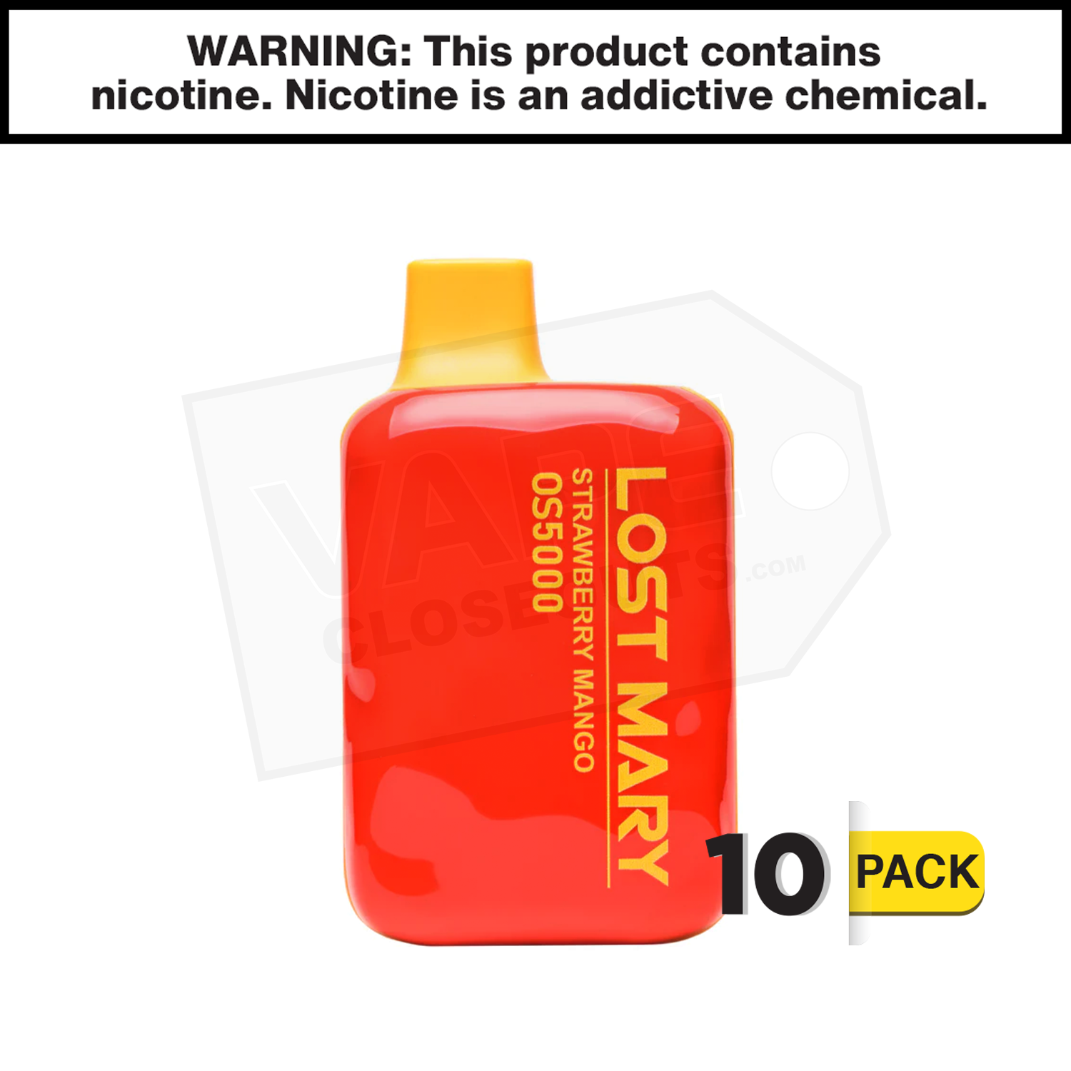 Strawberry Mango Lost Mary OS5000 Disposable Vape — image 2