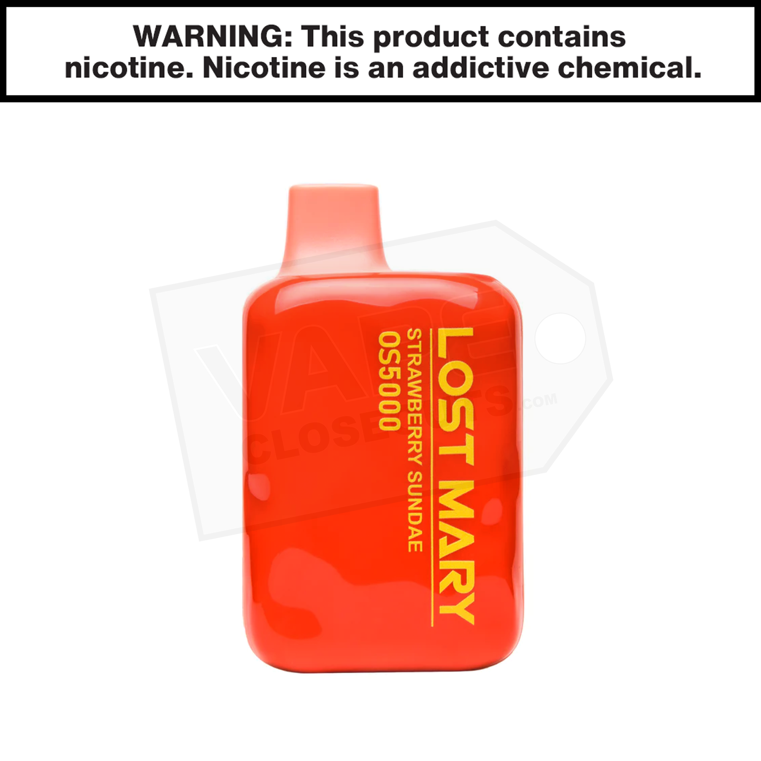 Strawberry Sundae Lost Mary OS5000 Disposable Vape