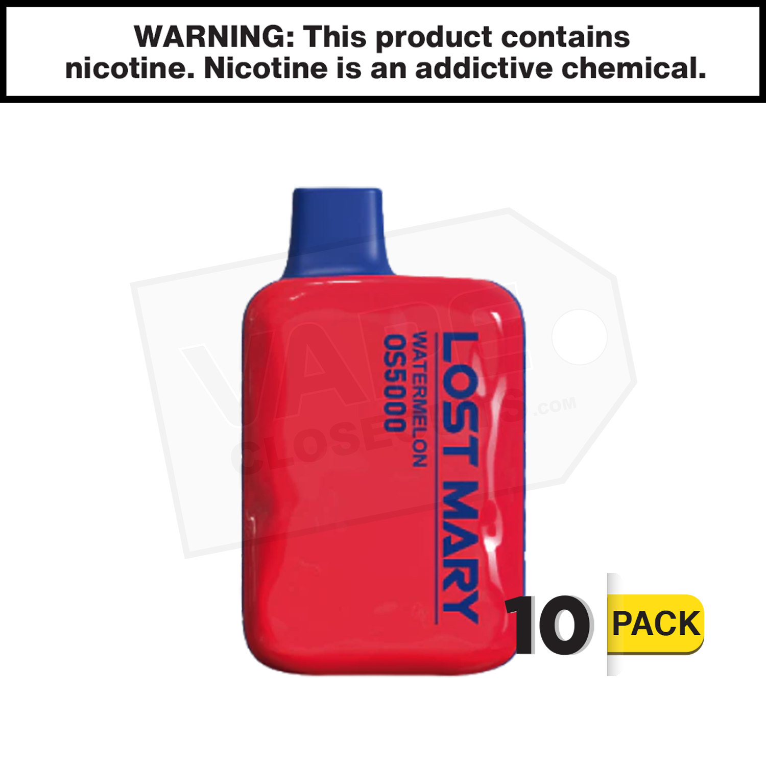 Watermelon Lost Mary OS5000 Disposable Vape — image 2
