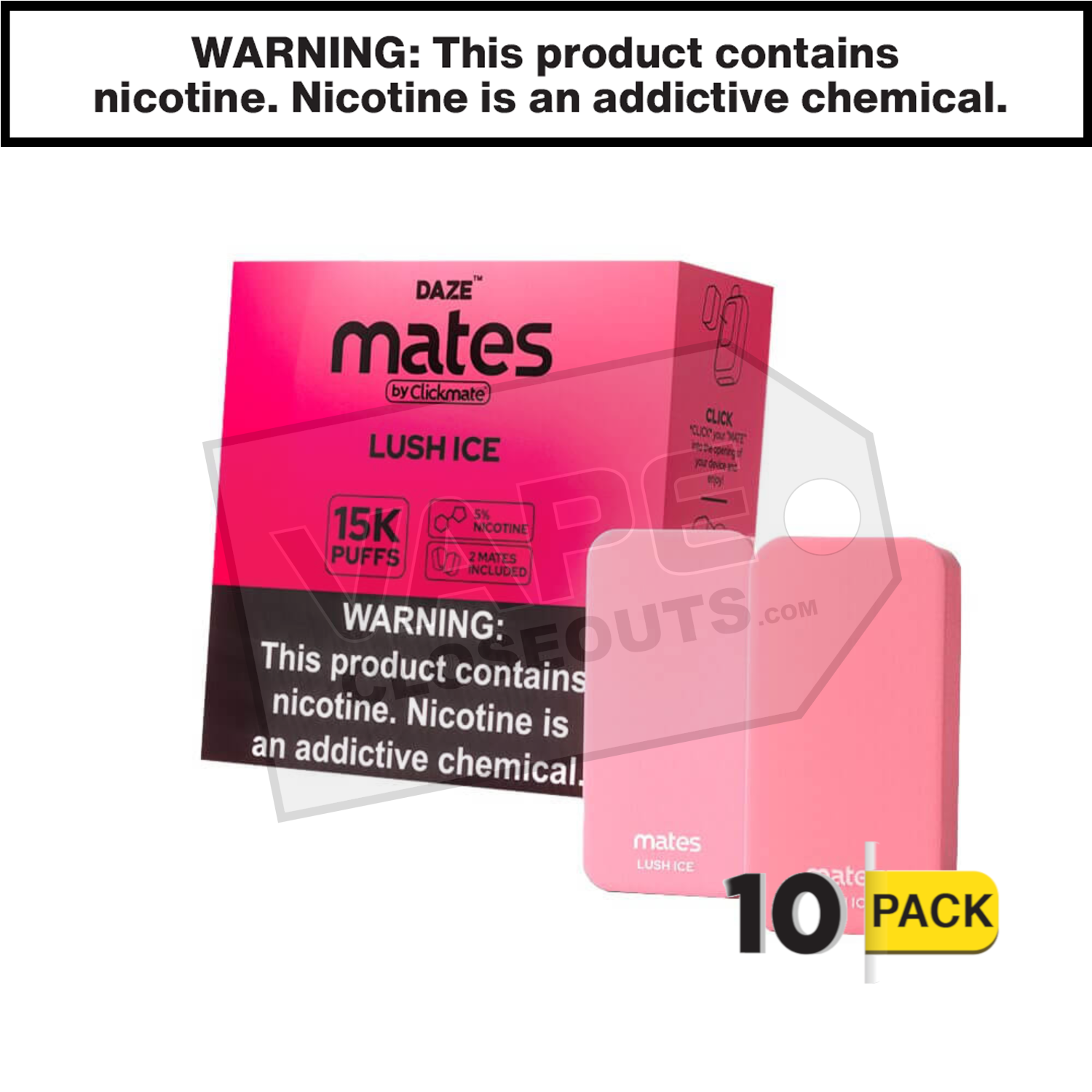 Mates Lush Ice Clickmate Pods 15K (2pk) — image 2