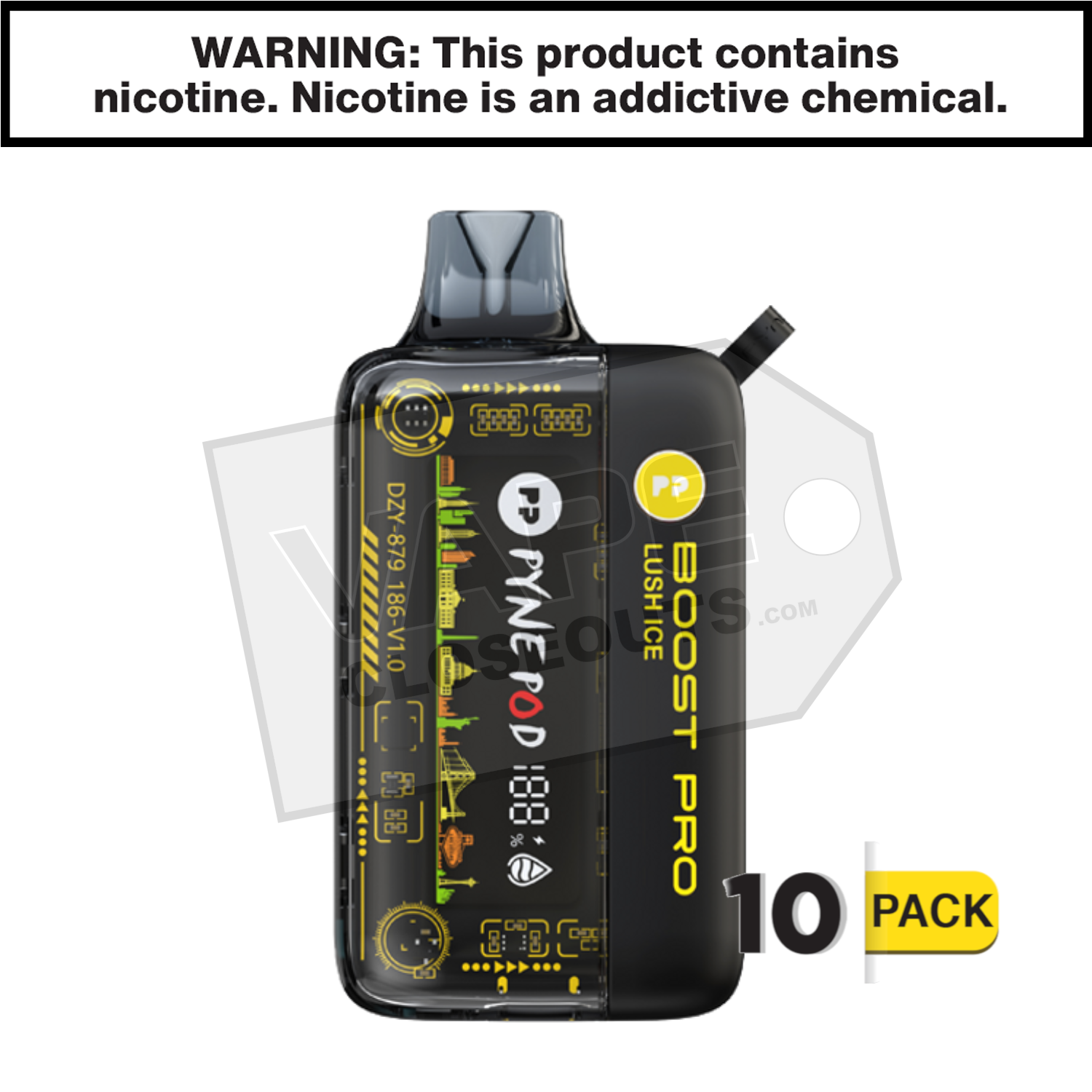 Lush Ice Pyne Pod Boost Pro 20K Disposable Vape — image 2