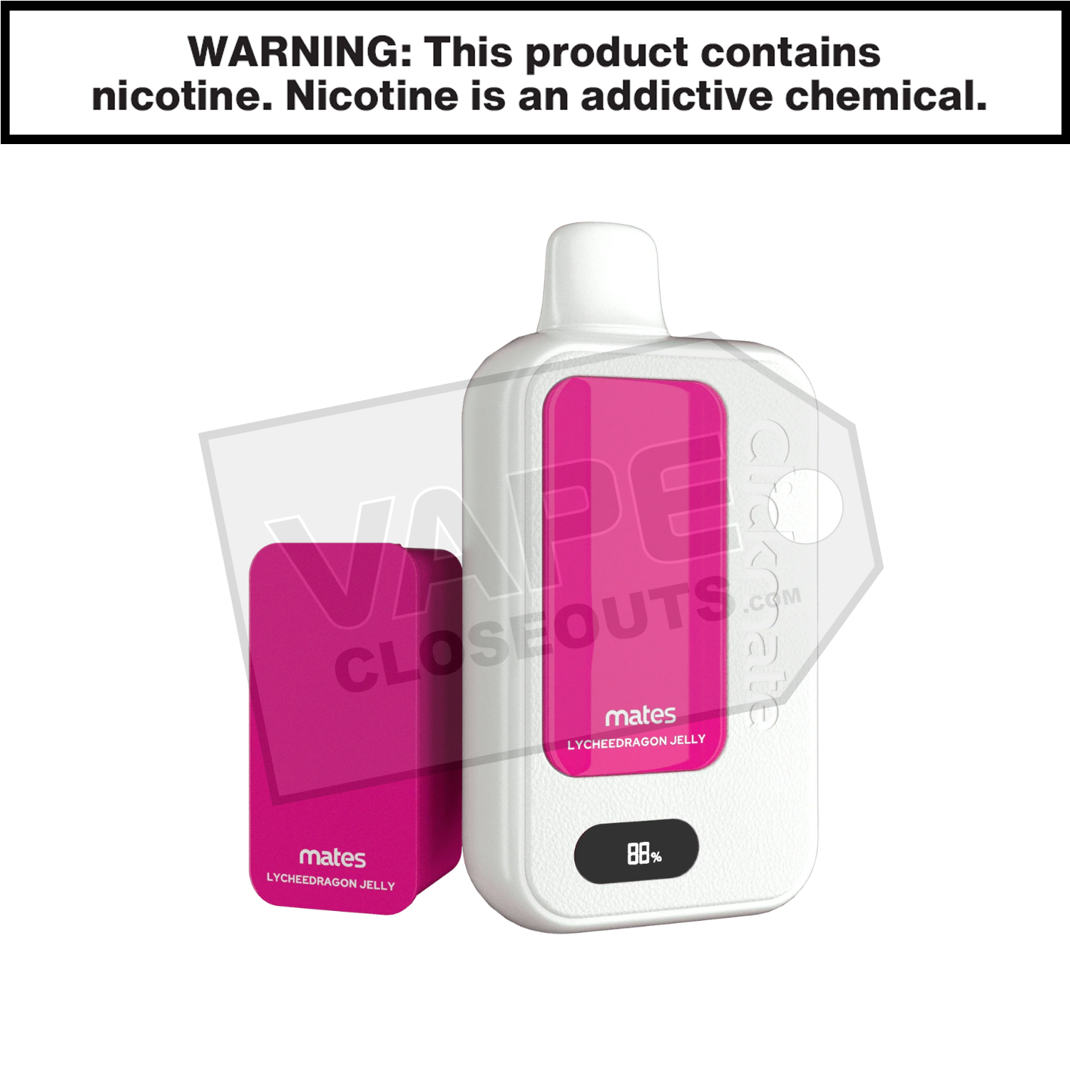 Lychee Dragon Jelly 7 Daze Clickmate 15000 Disposable Vape Kit
