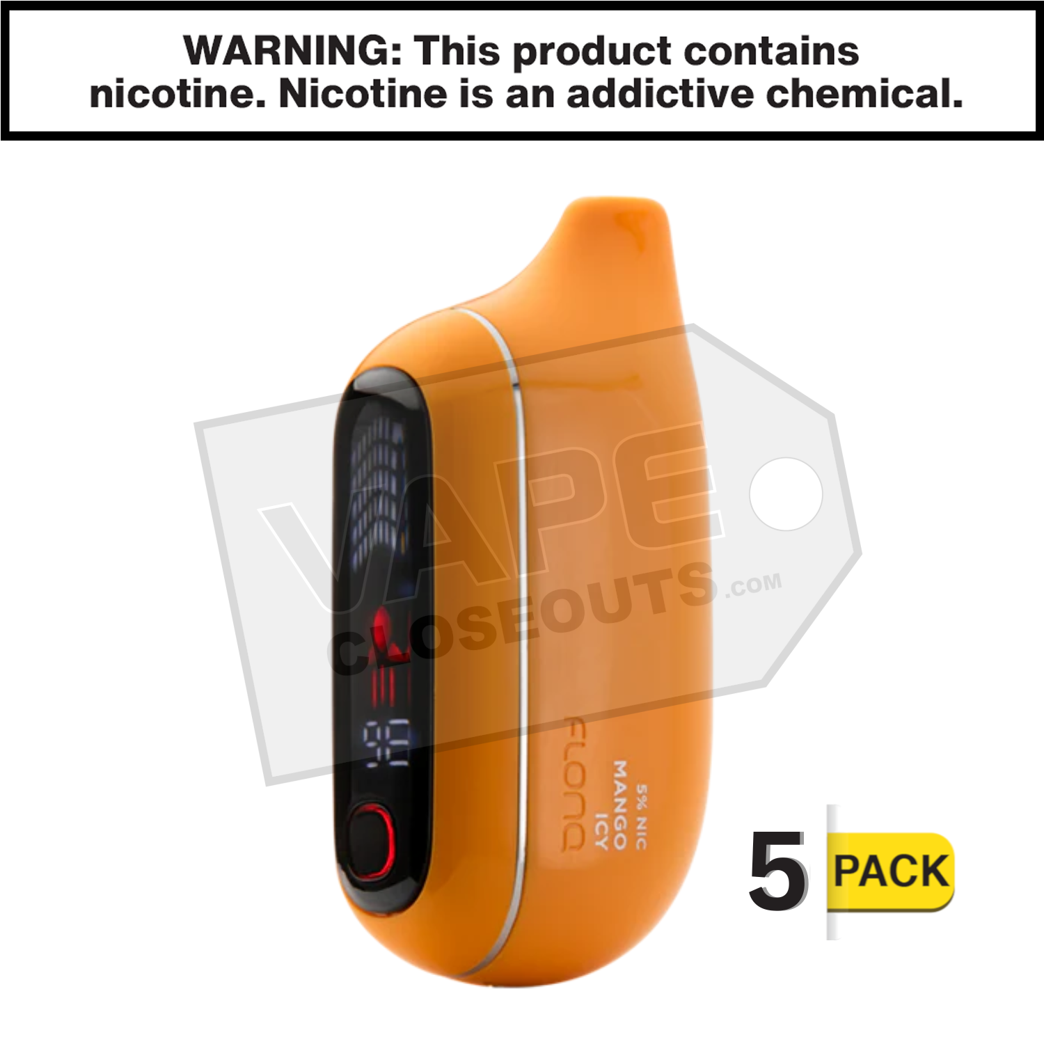 Mango Icy FLONQ Max Pro 20K Disposable Vape