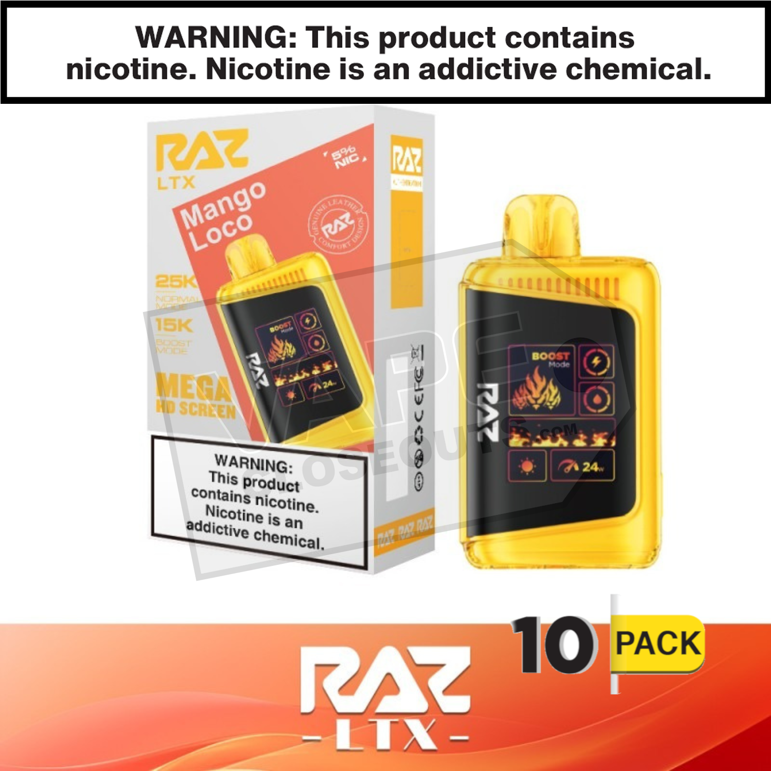 Mango Loco RAZ LTX 25K Disposable Vape — image 2