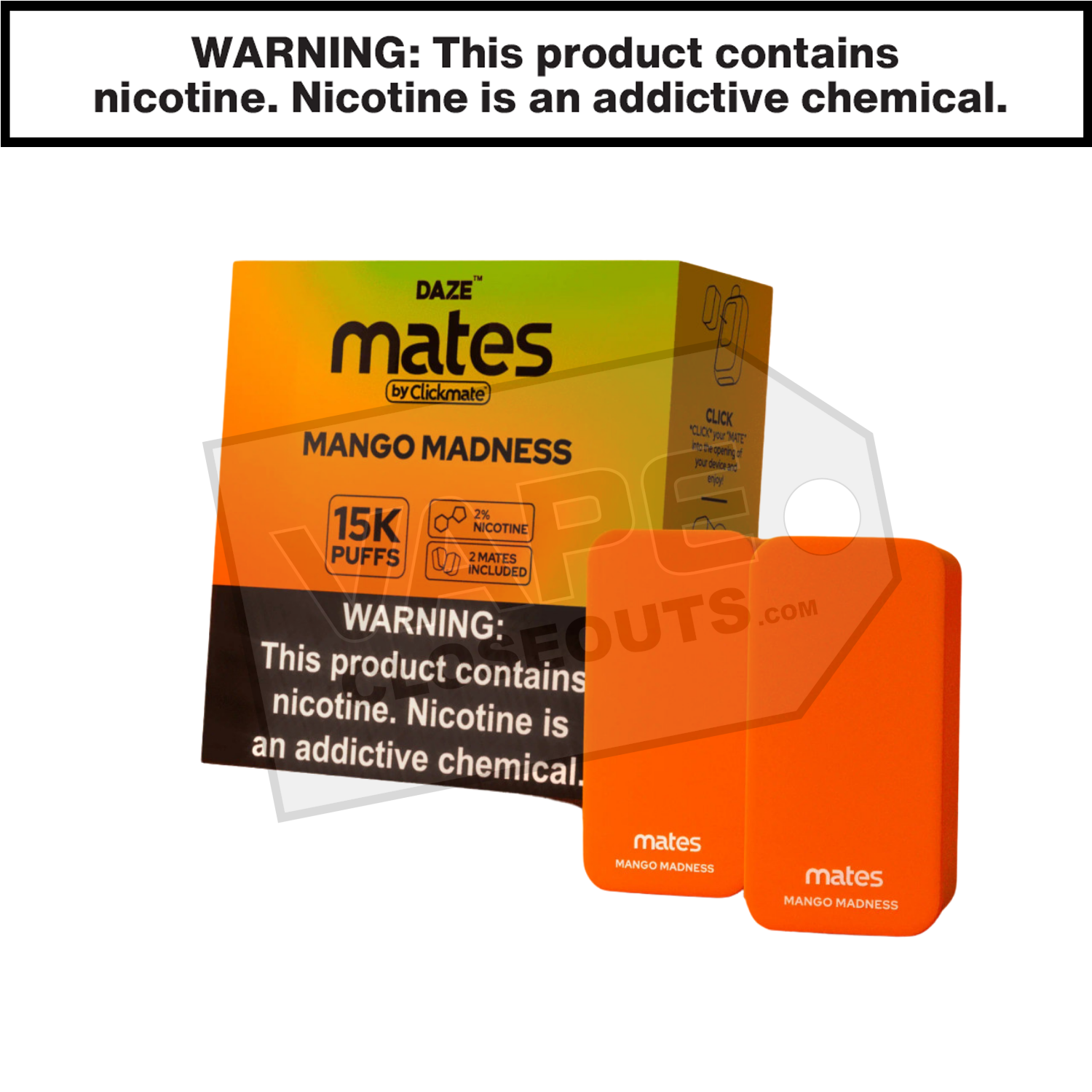 Mates Mango Madness Clickmate Pods 15K (2pk) — image 3
