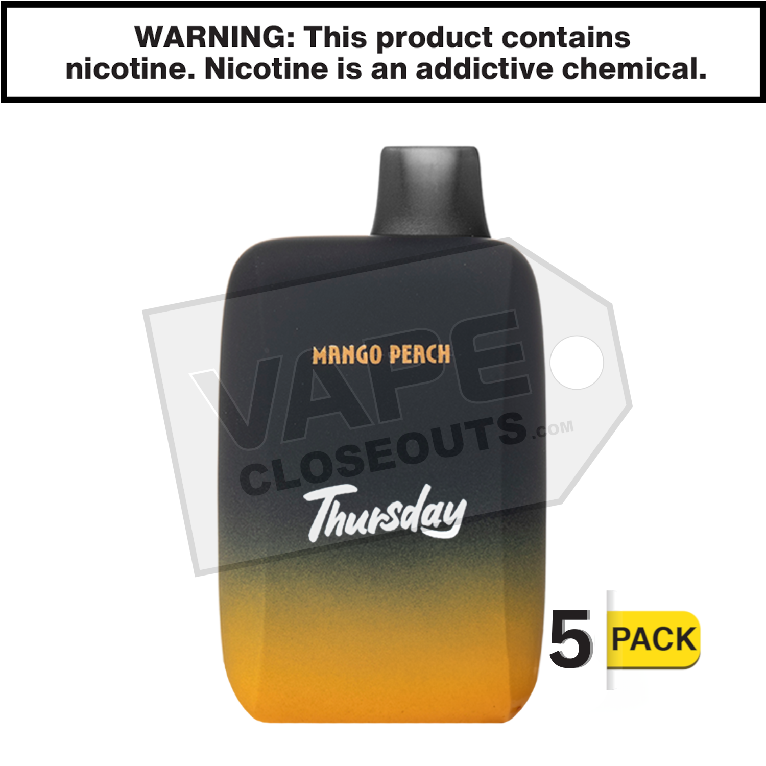Mango Peach Thursday 30K Disposable Vape