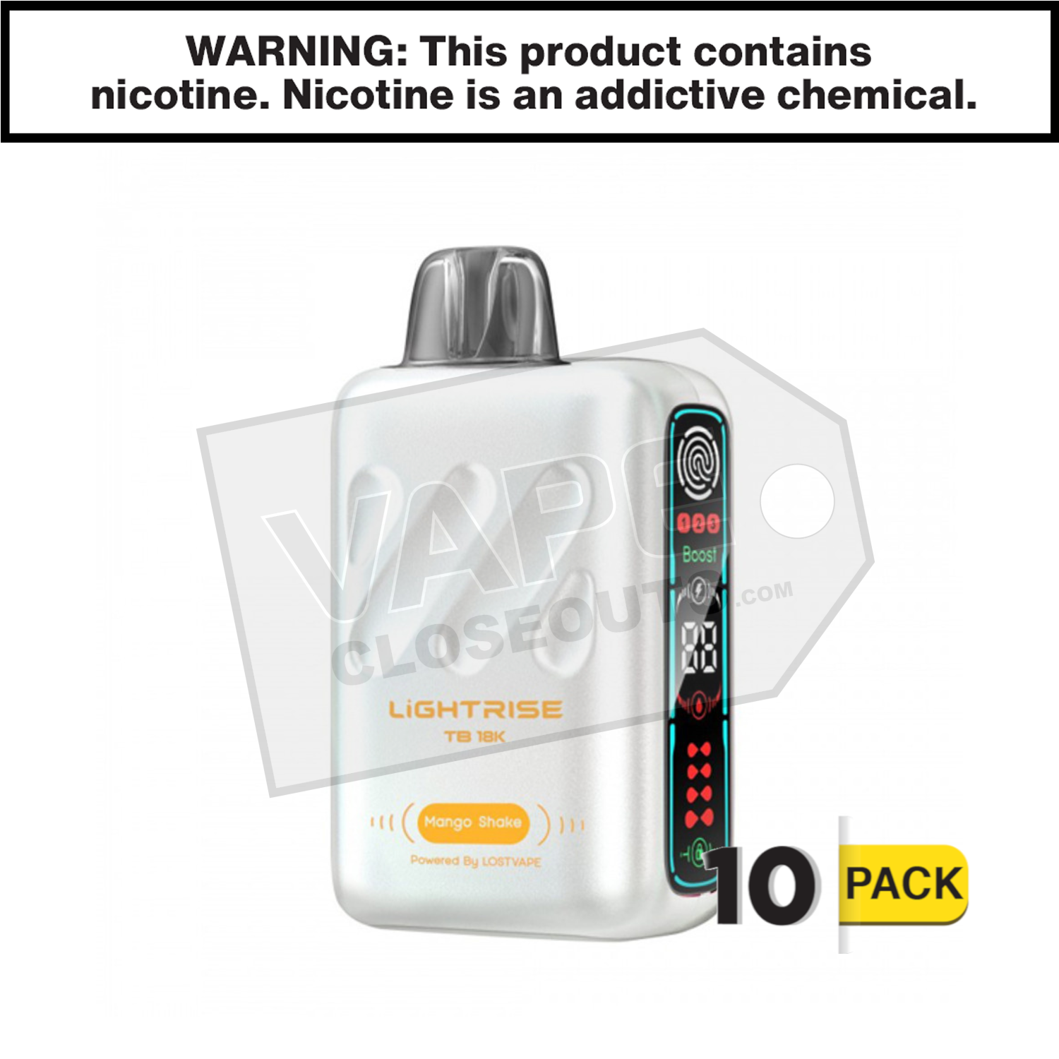 Mango Shake Lightrise TB 18K Vape — image 2