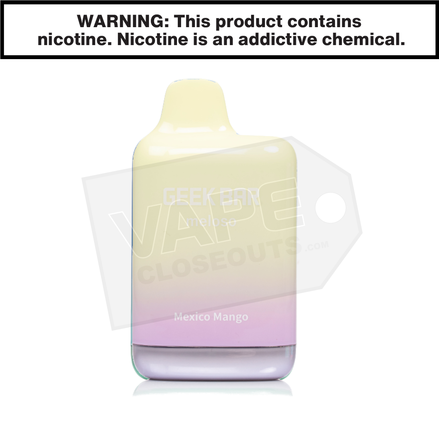 Mexico Mango Geek Bar Meloso Max Disposable Vape