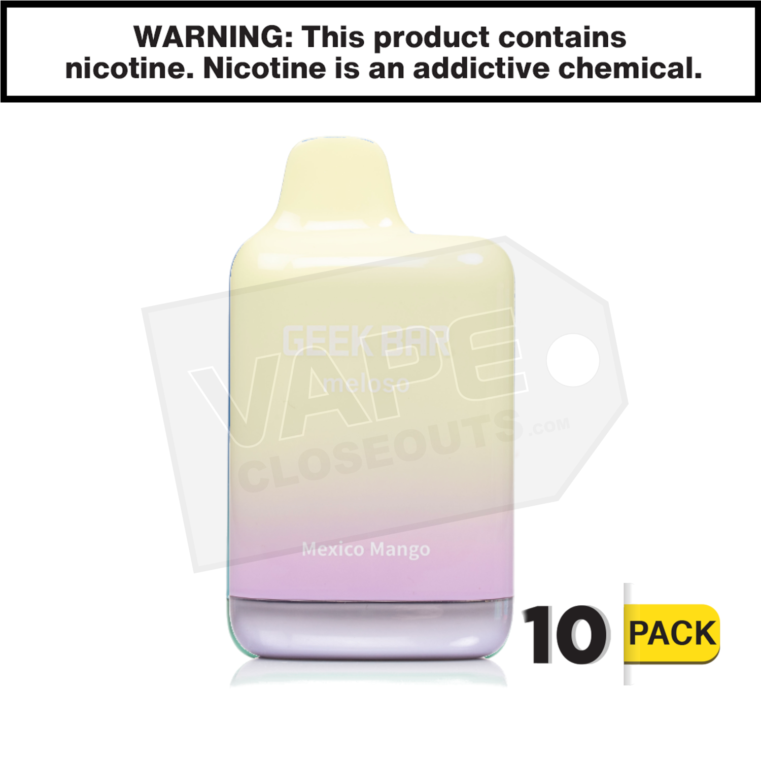 Mexico Mango Geek Bar Meloso Max Disposable Vape — image 2