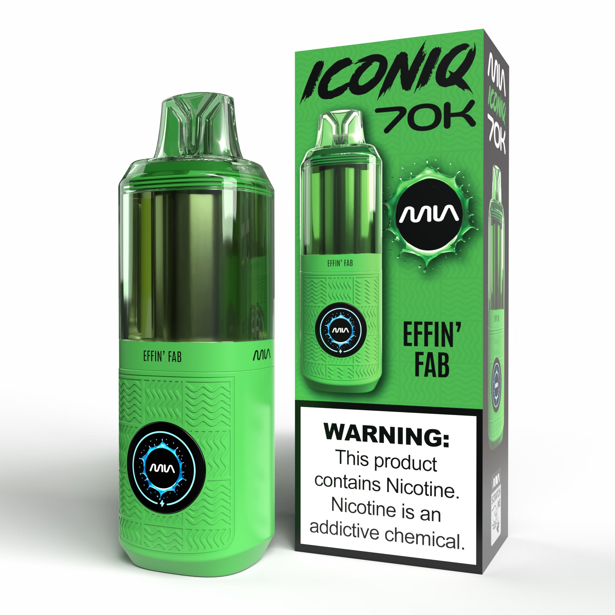 MIA Mike Tyson Iconiq 70K Disposable Vape - Effin" Fab