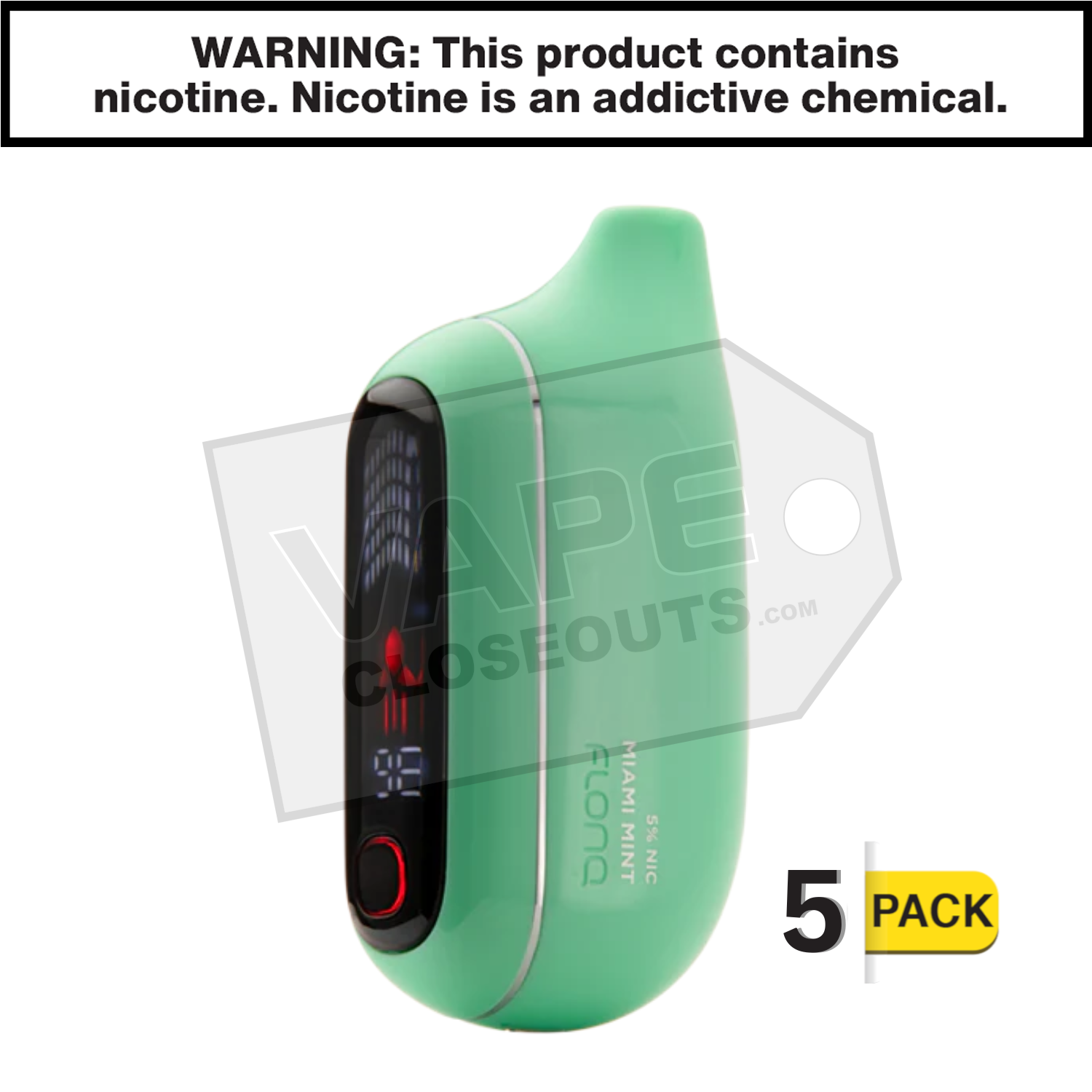 Miami Mint FLONQ Max Pro 20K Disposable Vape