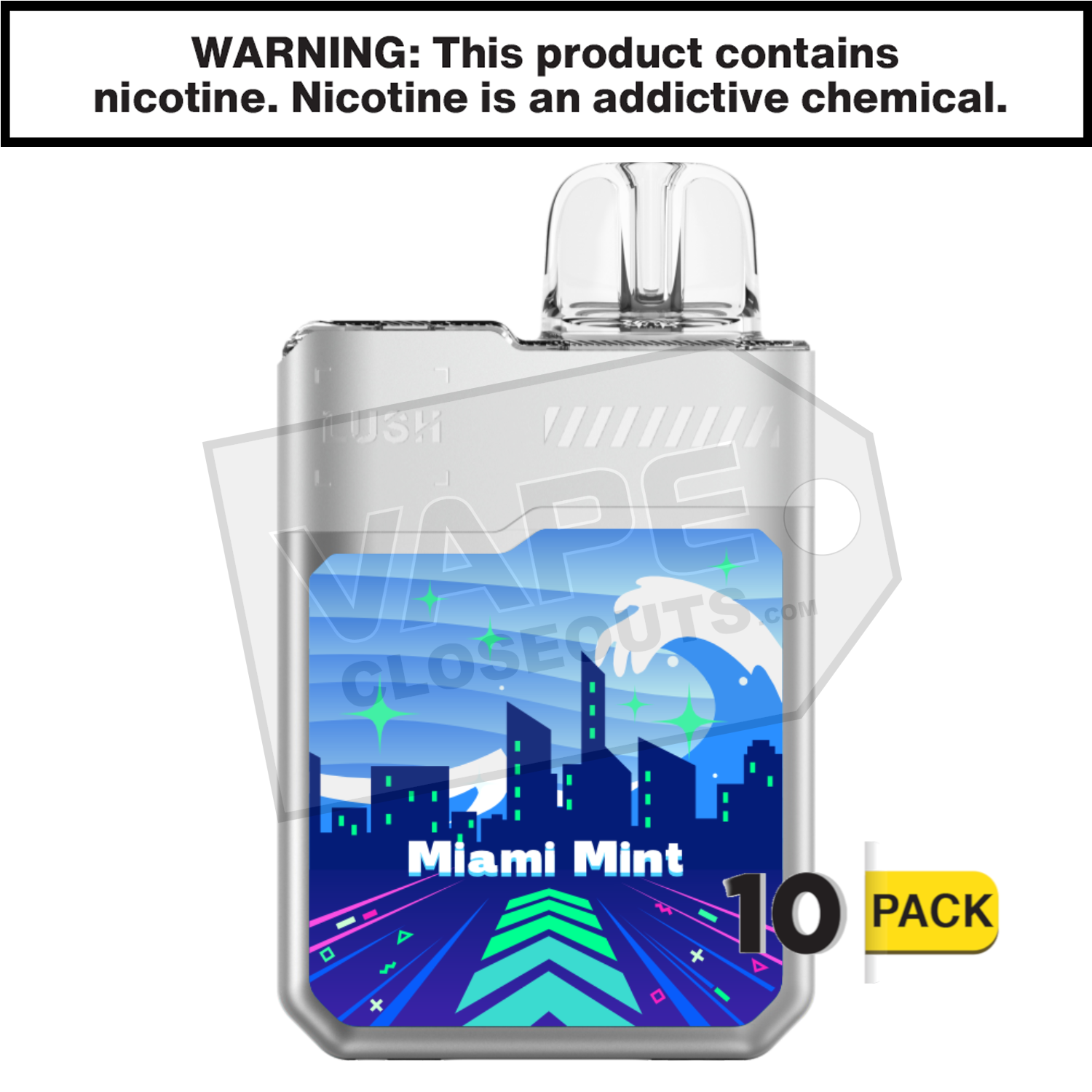 Miami Mint Geek Bar Digiflavor Lush 20K Disposable Vape — image 2