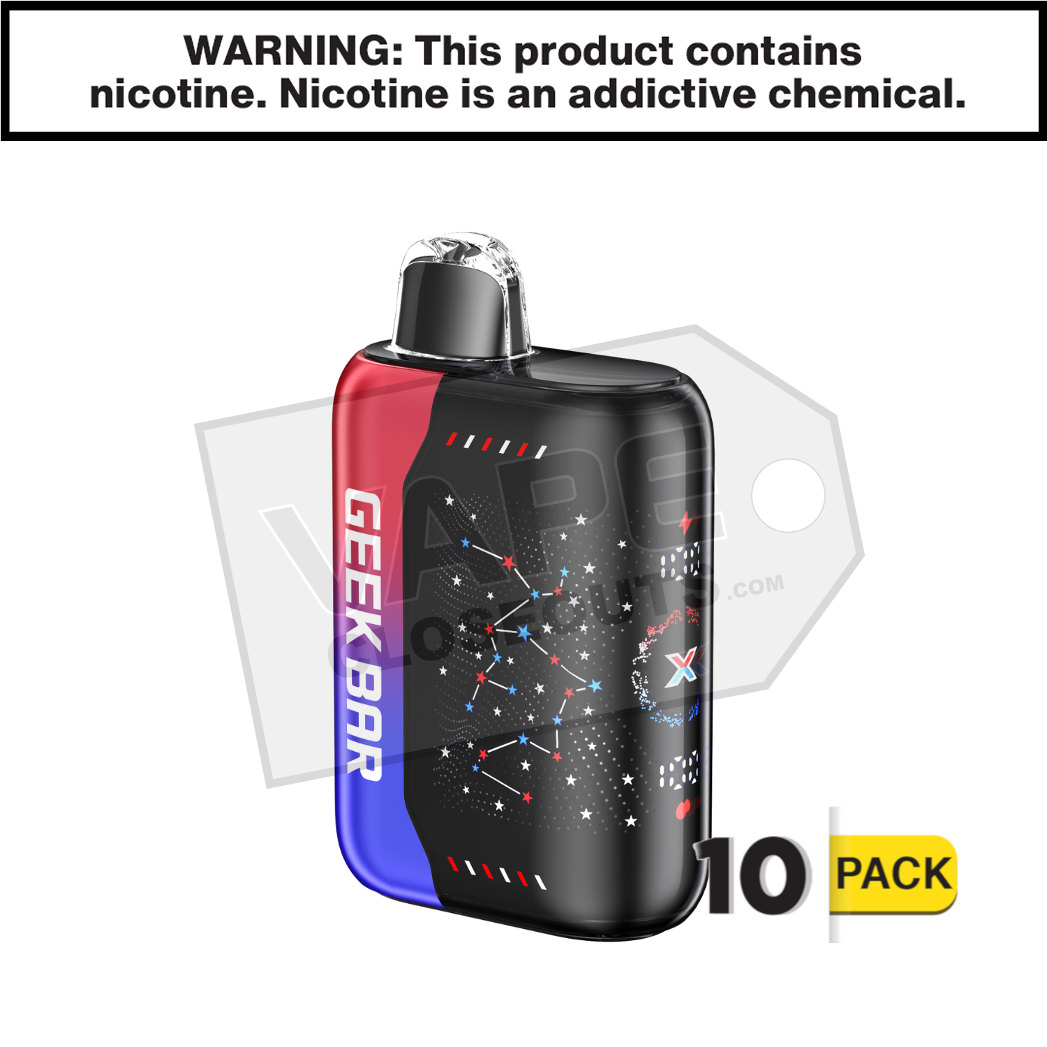 Miami Mint Geek Bar Pulse X 25K Disposable Vape (Patriot Edition) — image 2
