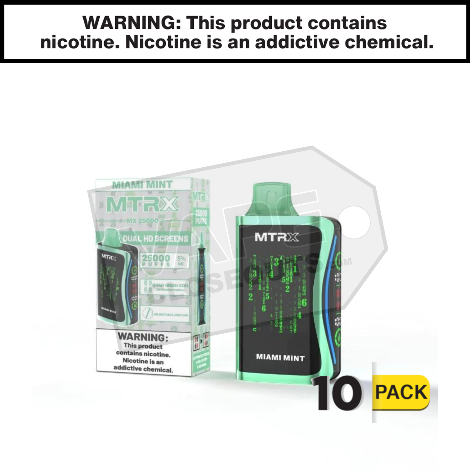 Miami Mint MTRX MX 25000 Disposable Vape — image 2