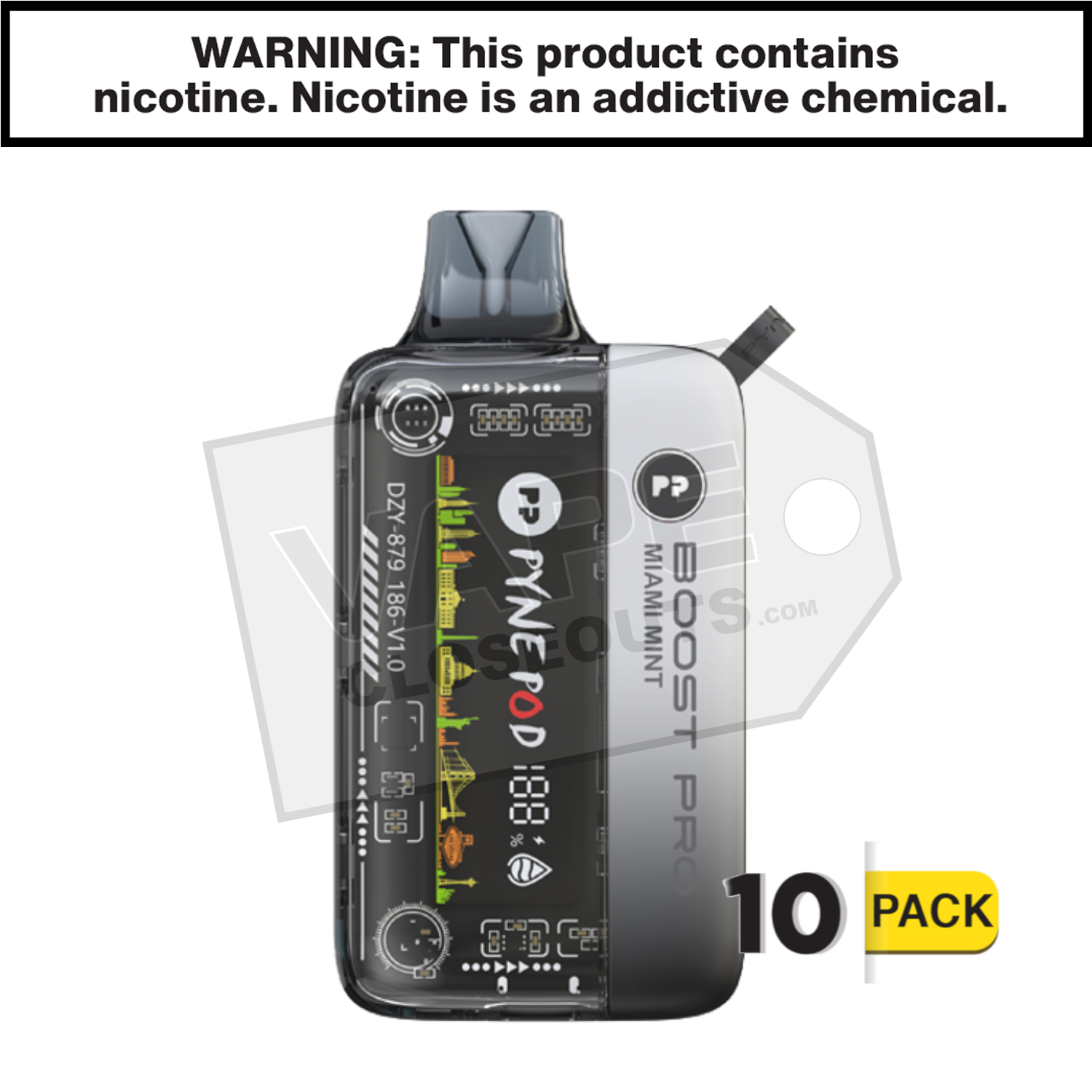 Miami Mint Pyne Pod Boost Pro 20K Disposable Vape — image 2