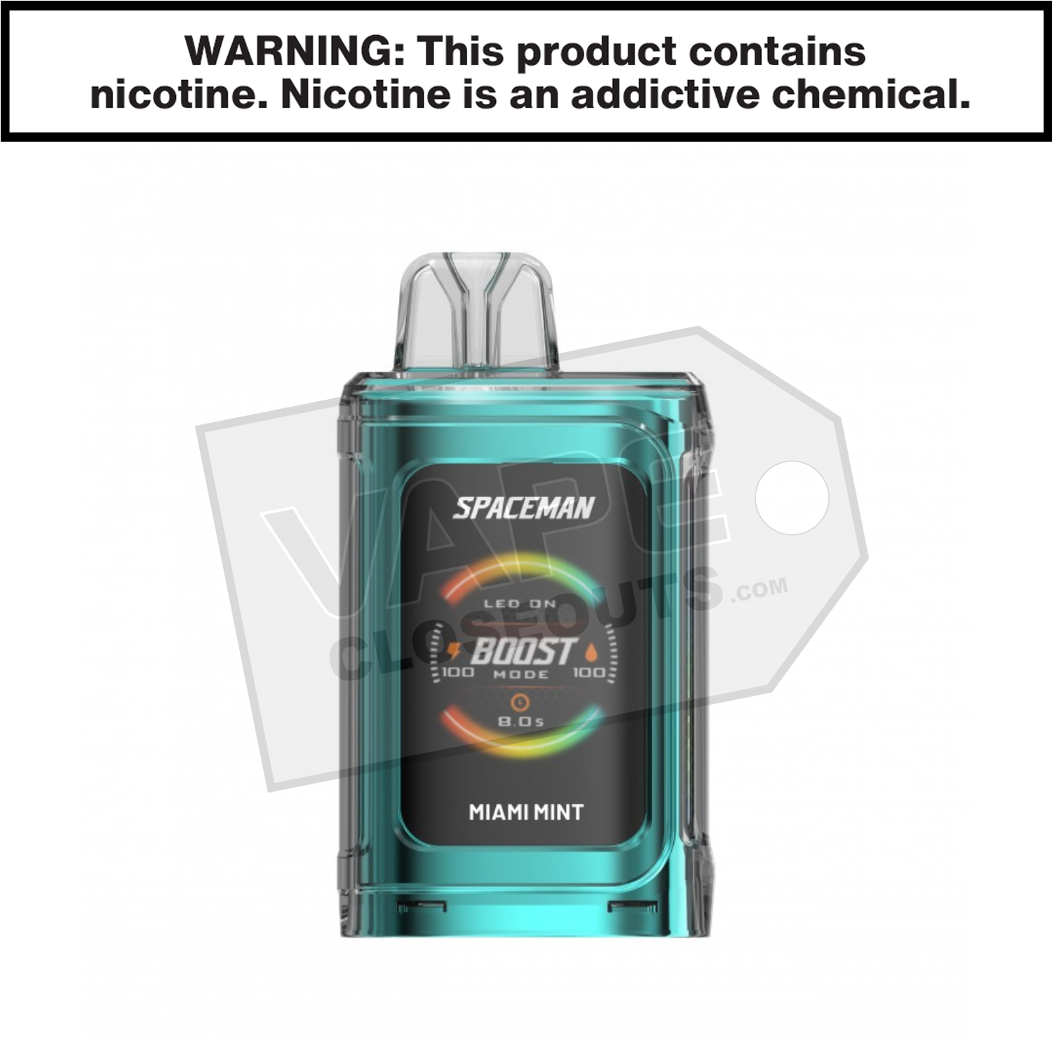 Miami Mint Spaceman Prism 20k Disposable Vape
