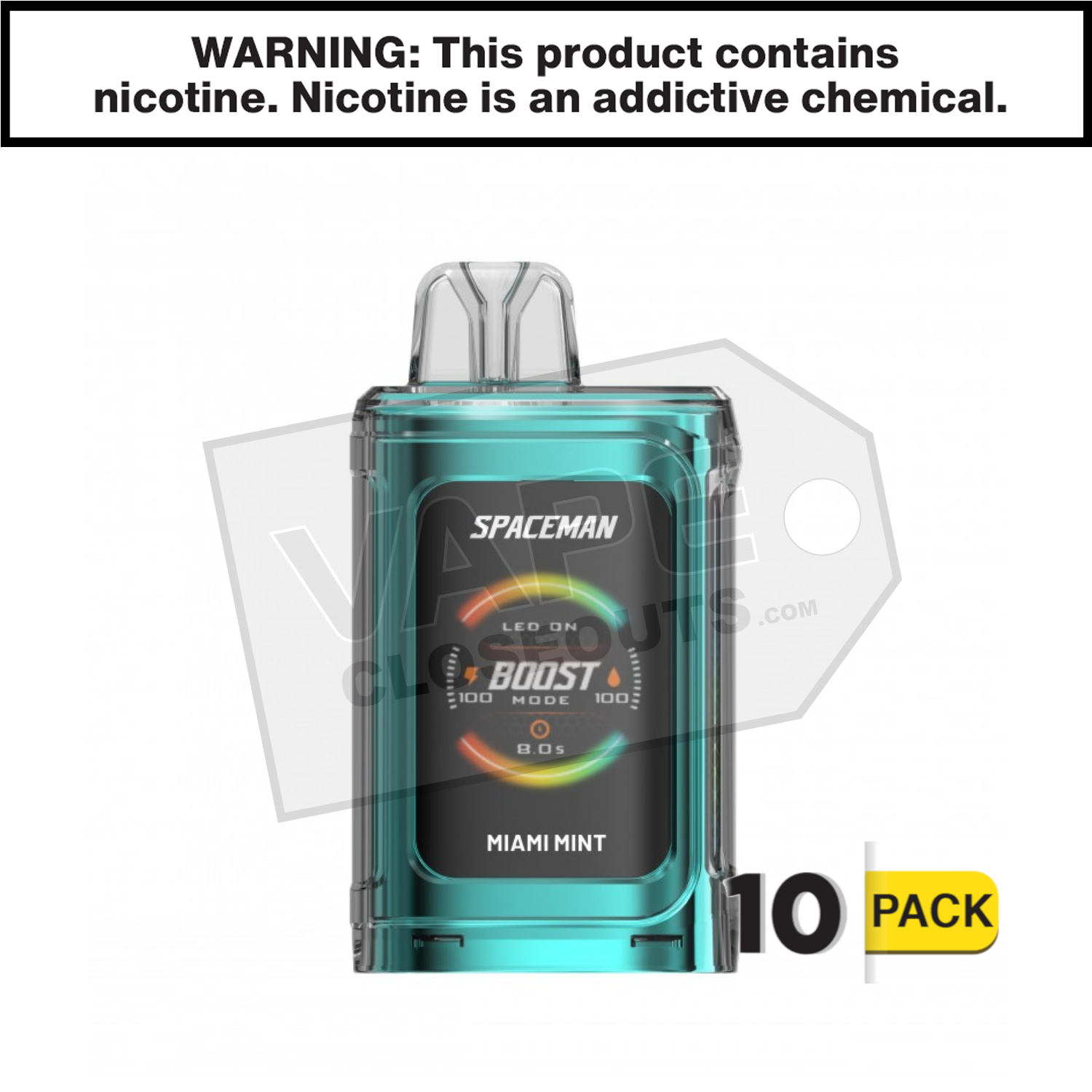 Miami Mint Spaceman Prism 20k Disposable Vape — image 2