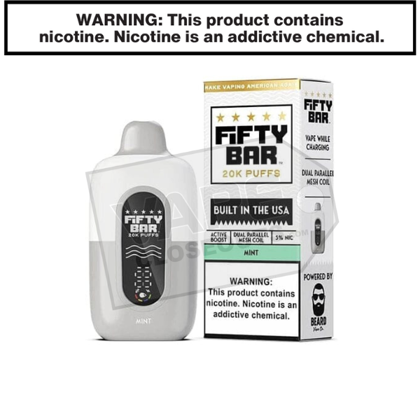 Mint Fifty Bar V2 20K Disposable Vape